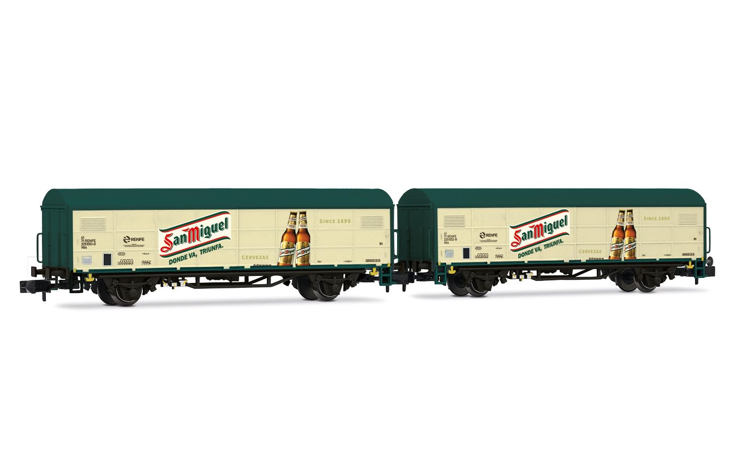Arnold HN6704 RENFE 2- JPD Wagons - p V 17890₽