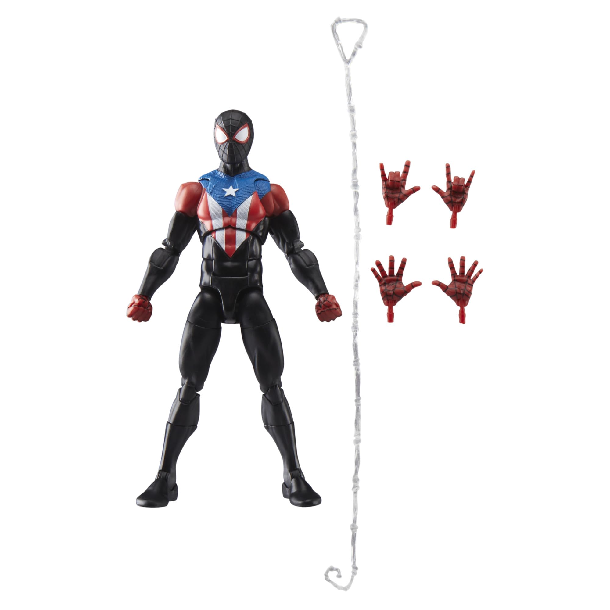 Photos - Action Figures / Transformers MARVEL Spider-Man  Legends Series Gamerverse Miles Morales Boricua Suit Action Figure ‎G0836 