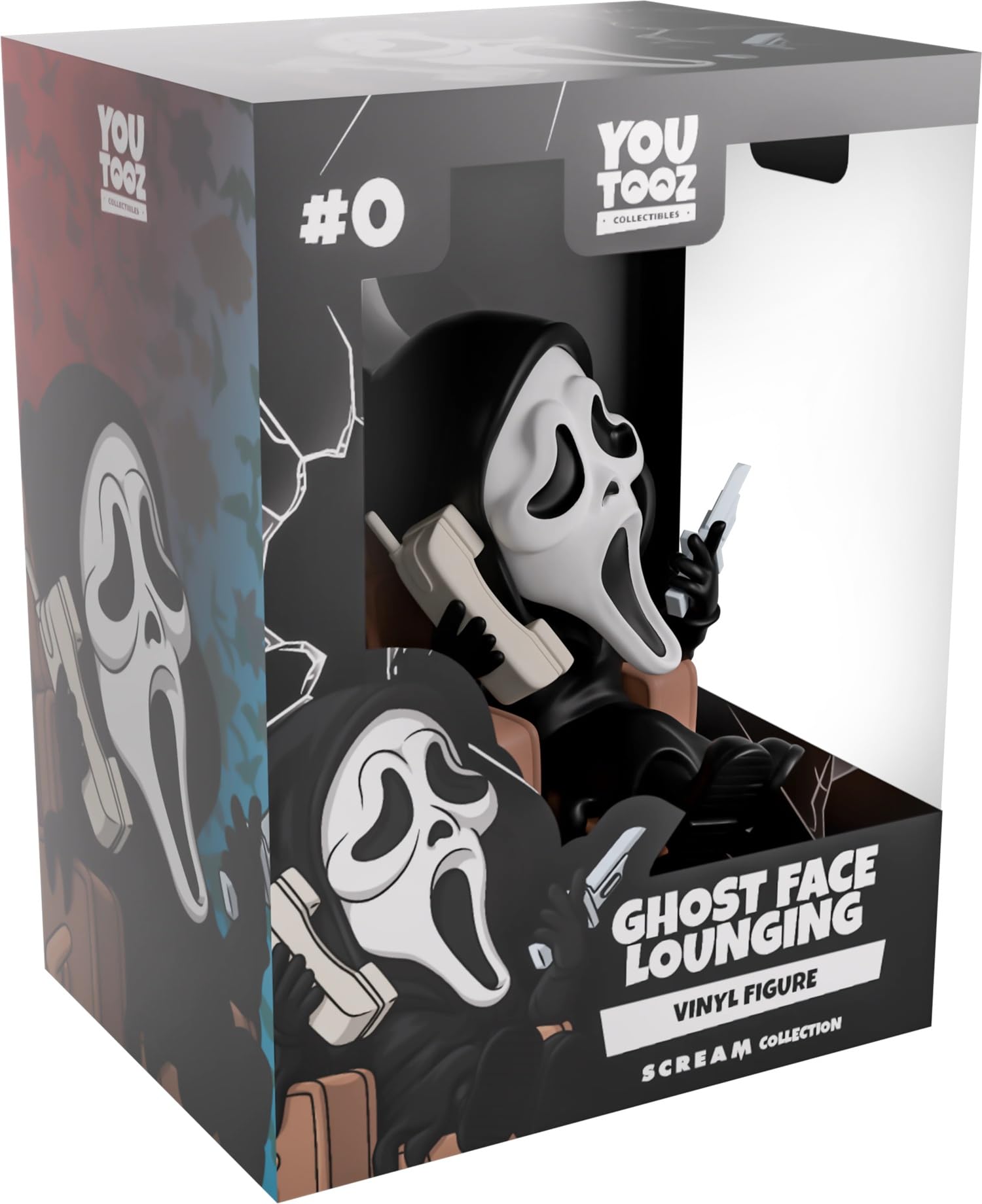 Photos - Action Figures / Transformers Youtooz - Scream: Ghostface Lounging ‎Youtooz - Ghostface Lounging