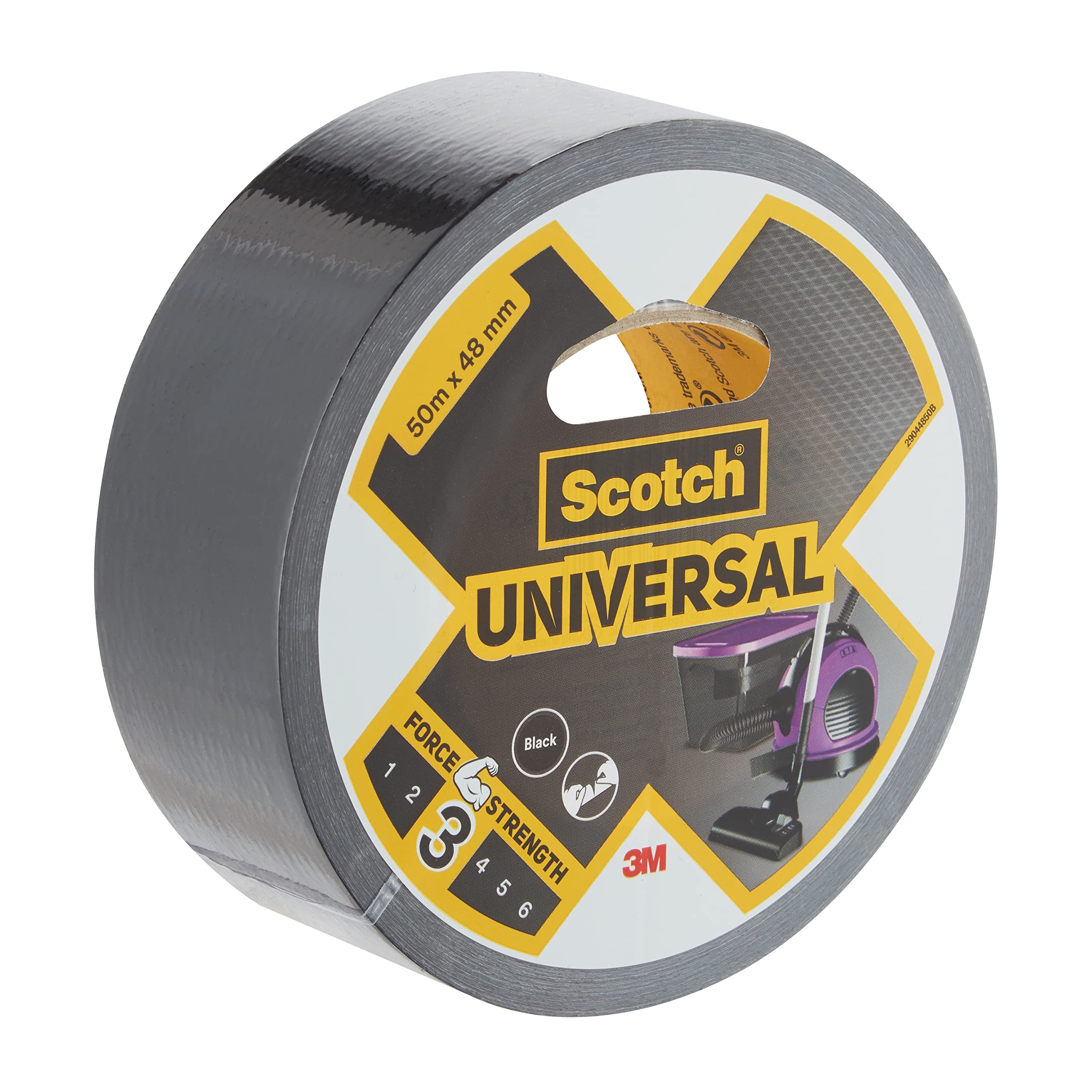 Photos - Tape 3M Scotch Duct Unv Black 50mx48mm ‎29044850B 