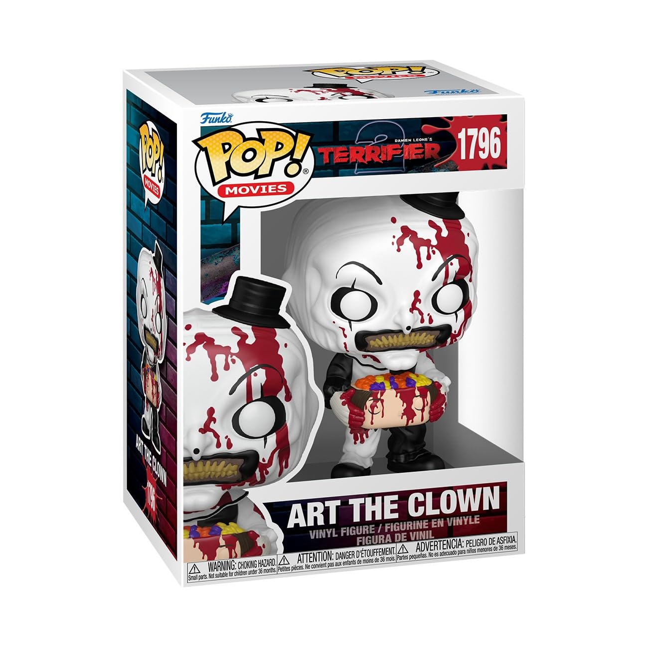 Photos - Action Figures / Transformers Funko Pop! Movies: Terrifier - Art the Clown - Collectable Vinyl Figure - Gift Idea - Official Merchandise - Toys for Kids &