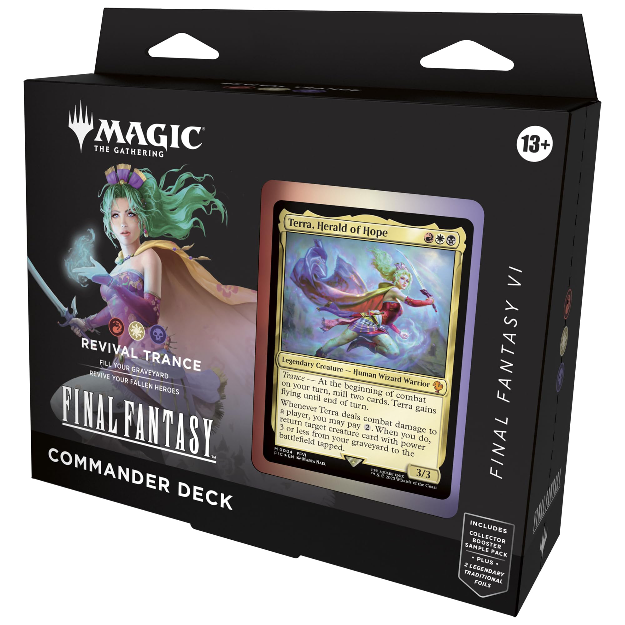 Photos - Action Figures / Transformers IWOOT Magic: The Gathering FINAL FANTASY VI Commander Deck - Revival Trance Commander Deck 1 ‎D38580000 