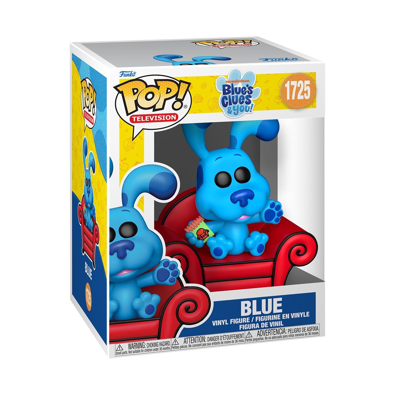 Photos - Action Figures / Transformers Funko Pop! Premium: Blues Clues - Blue With Couch - Collectable Vinyl Figure - Gift Idea - Official Merchandise - Toys for K