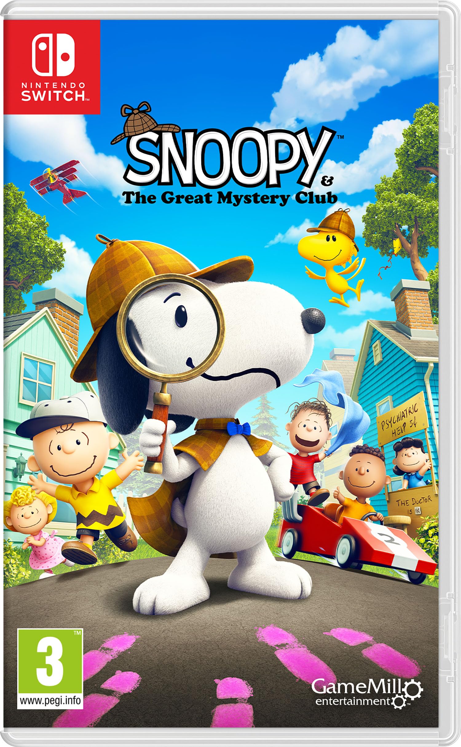 Photos - Game Mill Snoopy & The Great Mystery Club  (Nintendo Switch)