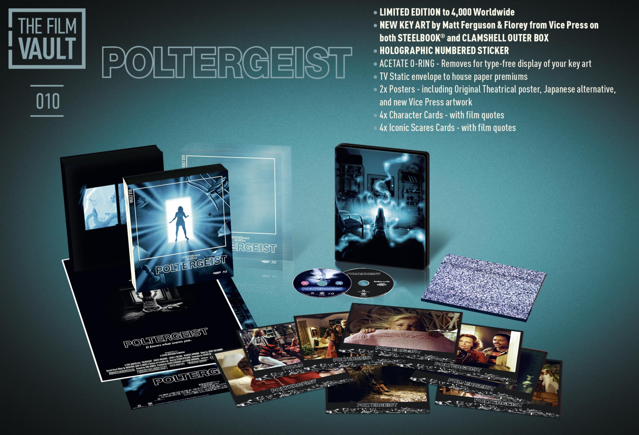 The Film Vault Wave 3: Poltergeist Special Edition (4K Ultra HD)