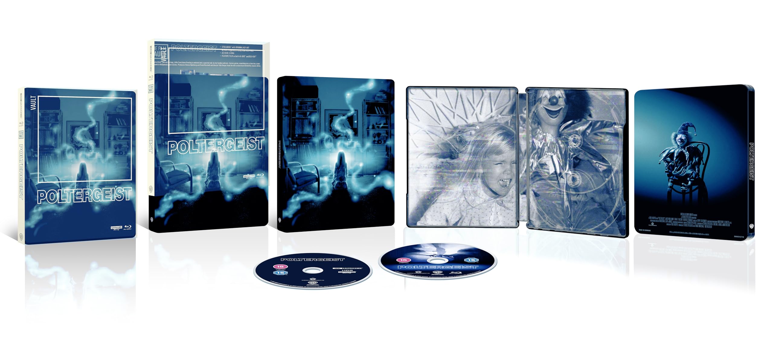 The Film Vault Wave 3: Poltergeist Solus Steelbook (4K Ultra HD)
