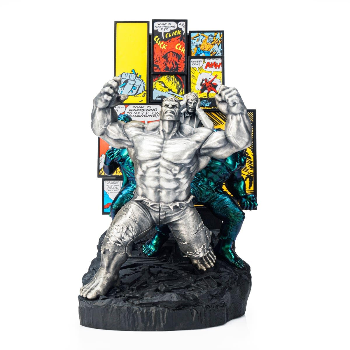 Royal Selangor Hand Finished Marvel Limited Edition Silver Incredible Hulk Origi 141890₽