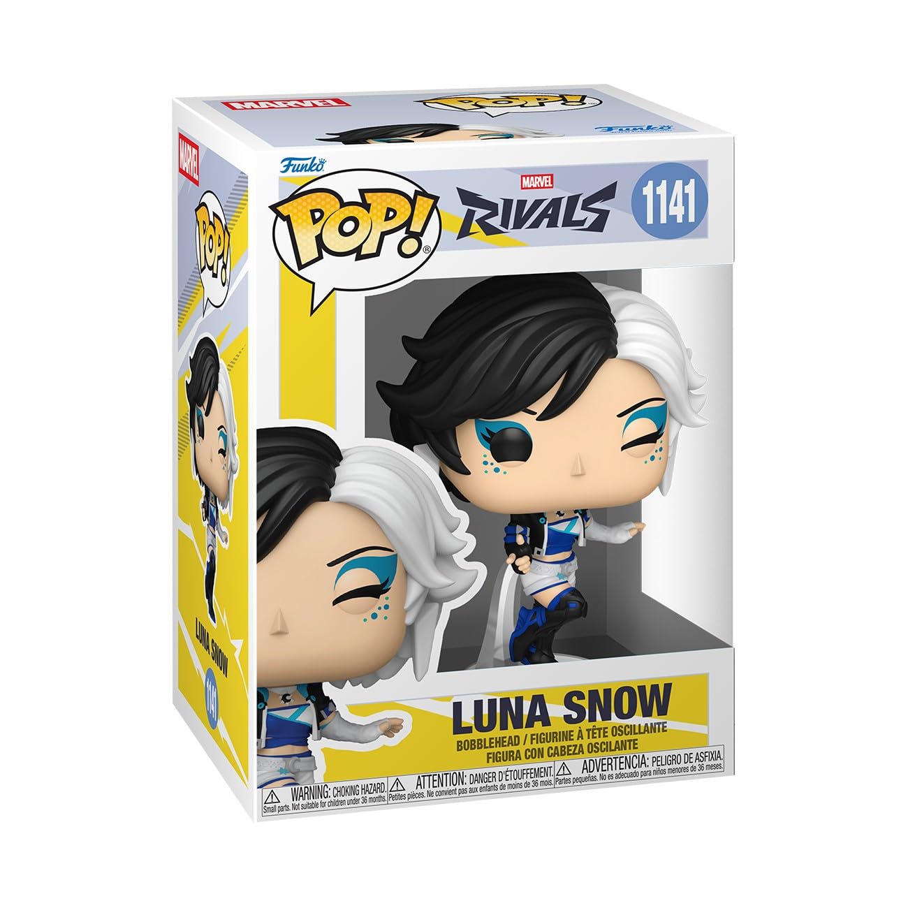 Photos - Action Figures / Transformers Funko Pop! Games: Marvel Rivals - Luna Snow - Collectable Vinyl Figure - Gift Idea - Official Merchandise - Toys for Kids &