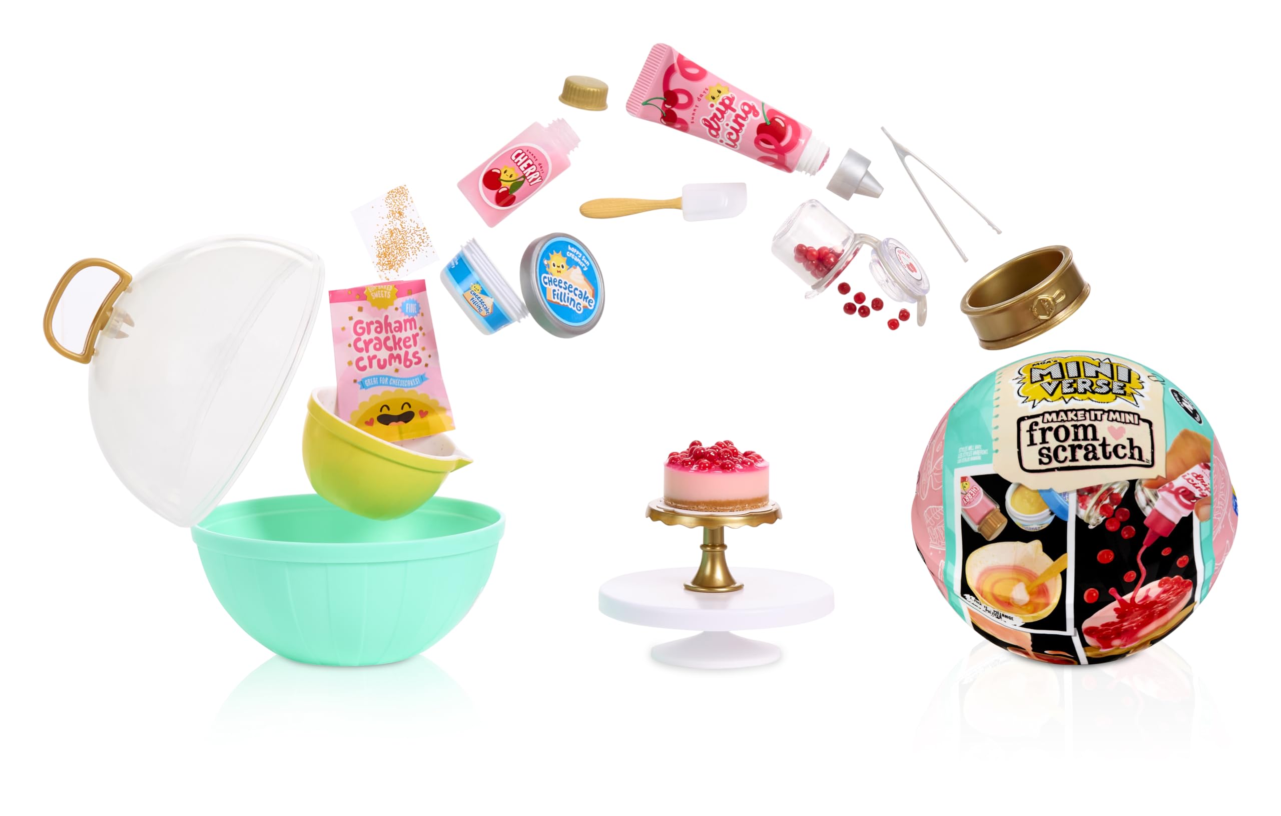 Photos - Jigsaw Puzzle / Mosaic MGA’s Miniverse Make It Mini from Scratch Series 2 Mini Collectibles Mystery Blind Packaging Miniature DIY Replica Food Air