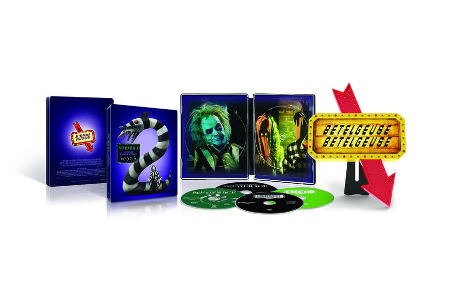 Beetlejuice 2-Film Premium Collector's Edition (4K Ultra HD)
