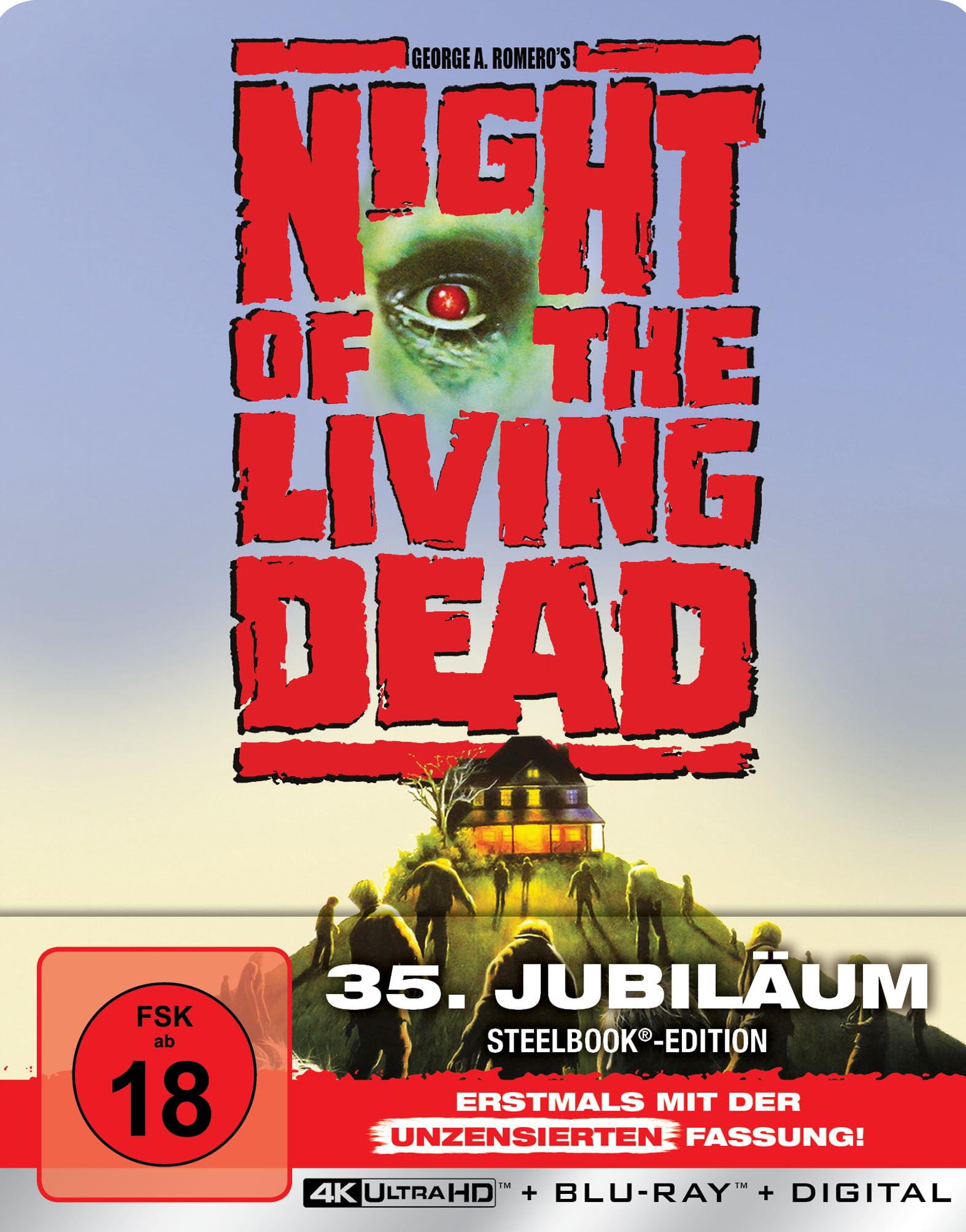Night of the Living Dead (1990) (Limitiertes Steelbook) (4K Ultra HD) (4K Ultra HD)