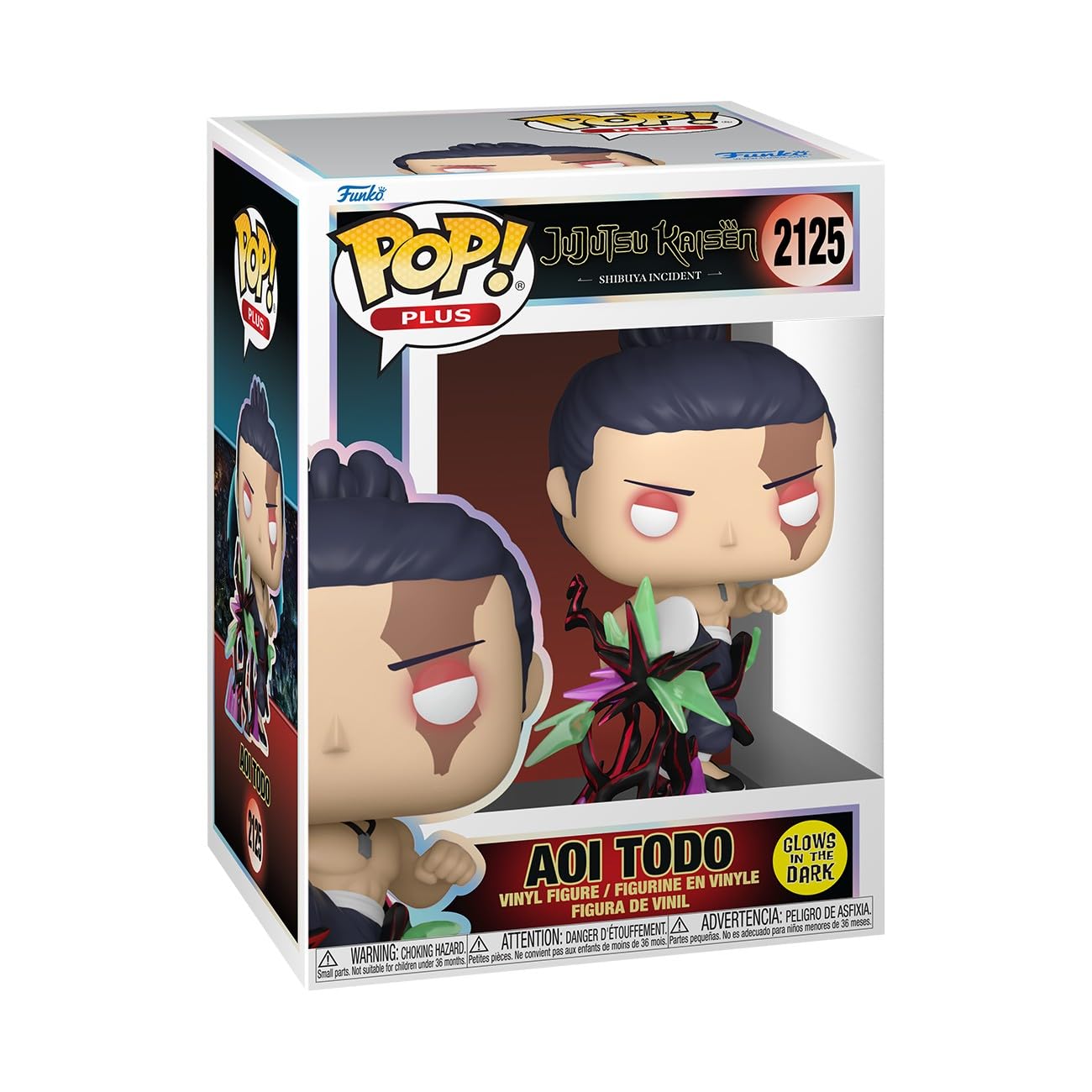 Photos - Action Figures / Transformers Funko Pop! Plus: Jujutsu Kaisen - Aoi Todo -  - Glow in the Dark - Collectable Vinyl Figure - Gift Idea - Official Mer (Kick)