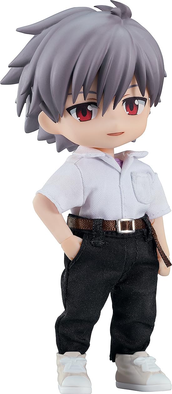 Photos - Action Figures / Transformers Smile GOOD  COMPANY Nendoroid Doll Evangelion New Movie Version Kaworu Nagisa Non-scale Cloth & Magnet & Plastic Painted Acti 