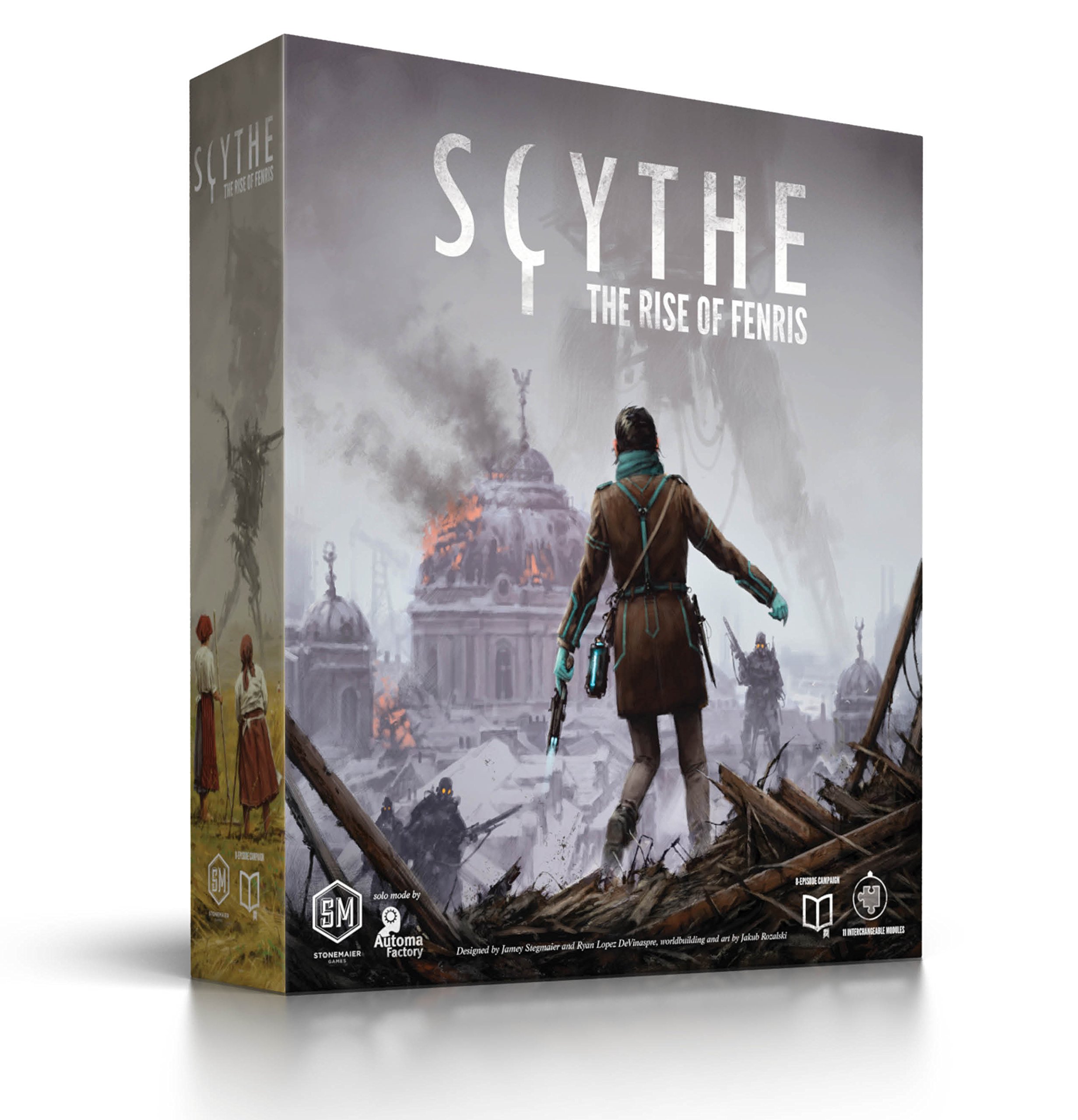 Photos - Jigsaw Puzzle / Mosaic Stonemaier Games Scythe: The Rise of Fenris Age 12+ 1-5 Players 75+ Minutes Playing Time Scythe Expansion: The Rise of Fenri
