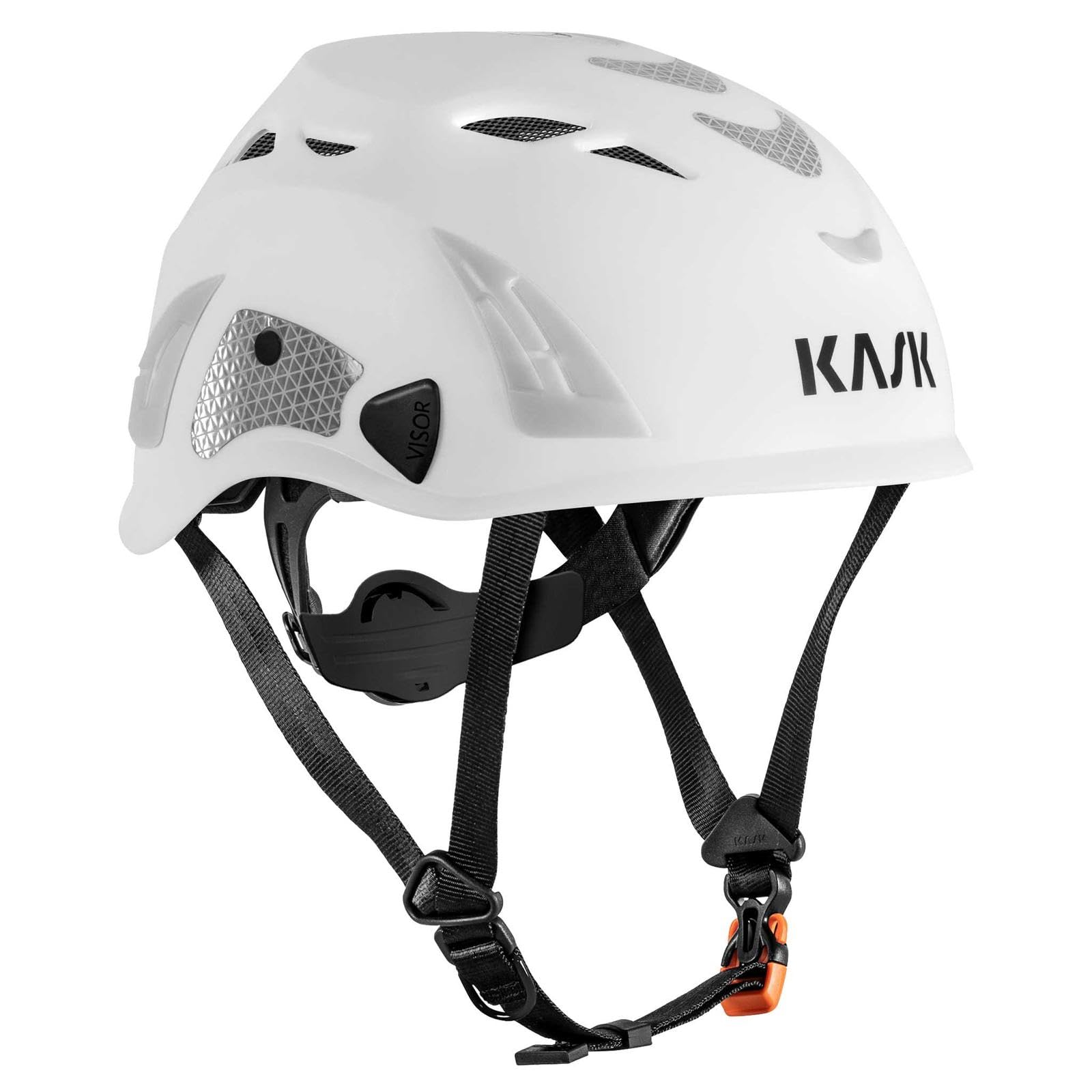 KASK Superplasma AQ HI VIZ Safety Helmet with Rotating Wheel Reflective Strips 34890₽