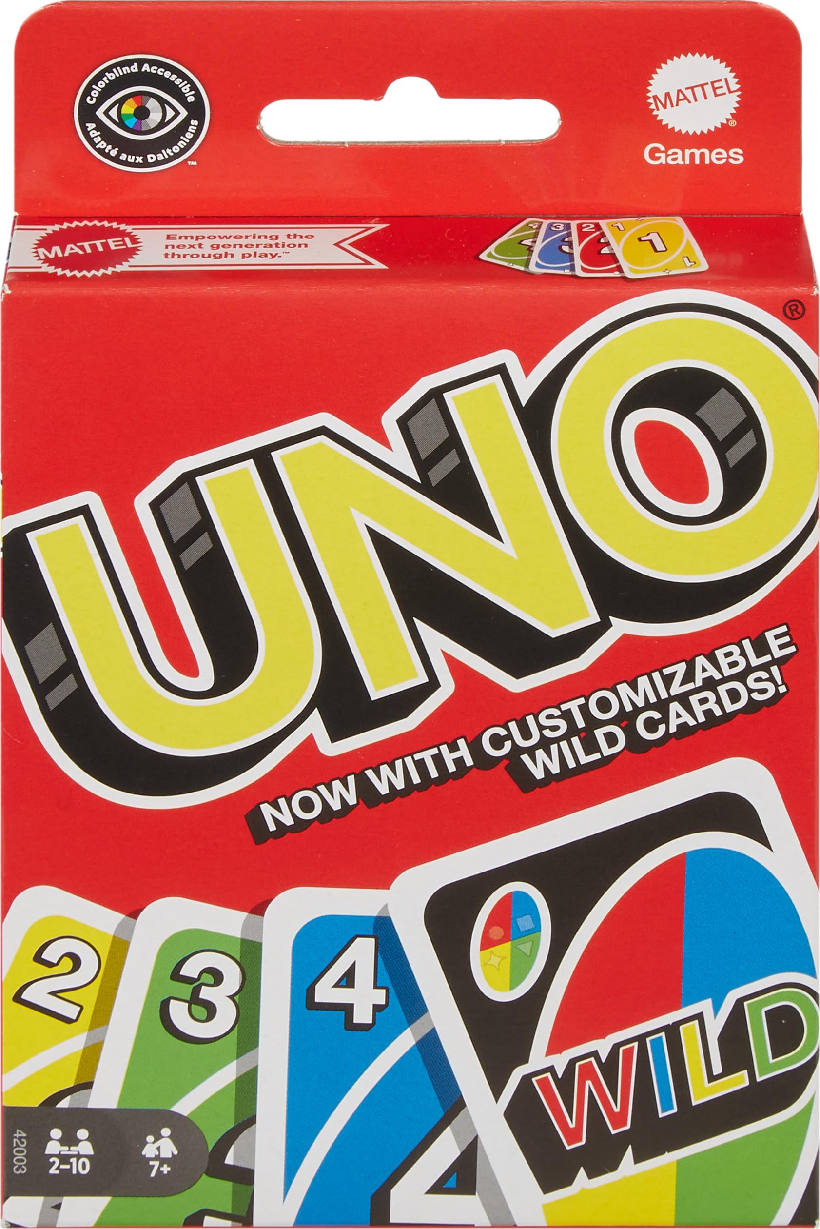 Photos - Action Figures / Transformers Mattel UNO Originalfassung UNO  - Un jeu de cartes W2087 42003 - Version Anglaise Original Uno Card Game  2021 Uno  2013