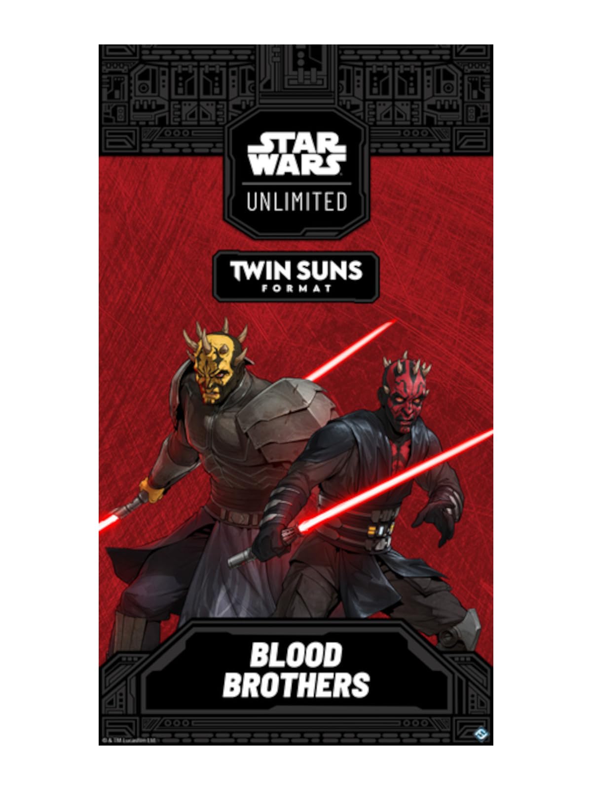 Photos - Jigsaw Puzzle / Mosaic Star Asmodee  Wars: Unlimited TCG Blood Brothers: Maul and Savage Opress Twin Suns Deck Prebuilt 80-Card Multiplayer Deck Age 