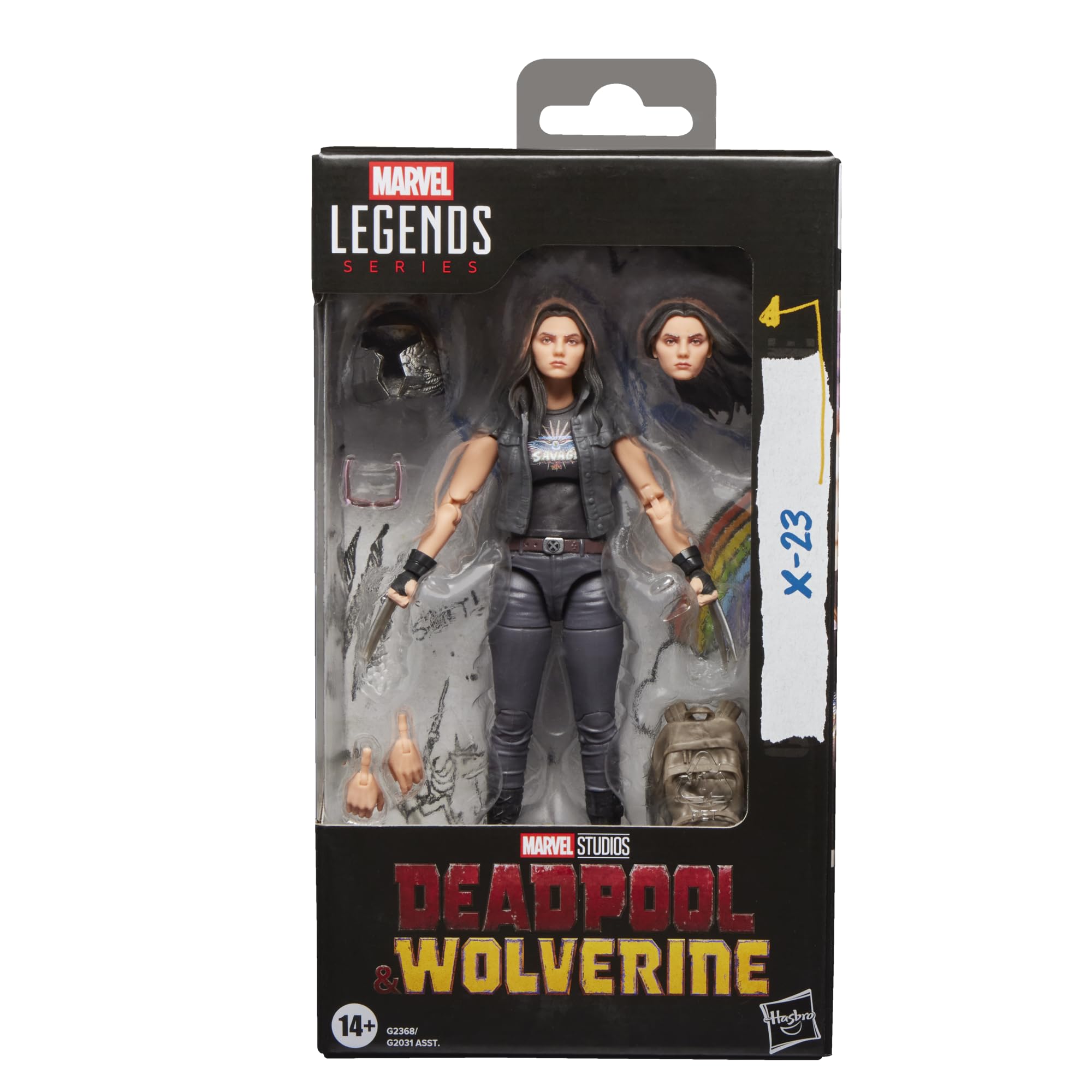 Photos - Action Figures / Transformers Hasbro Marvel Legends Series X-23 Marvel Studios' Deadpool & Wolverine Movie Collectible 6-Inch Action Figure Gift G2368 