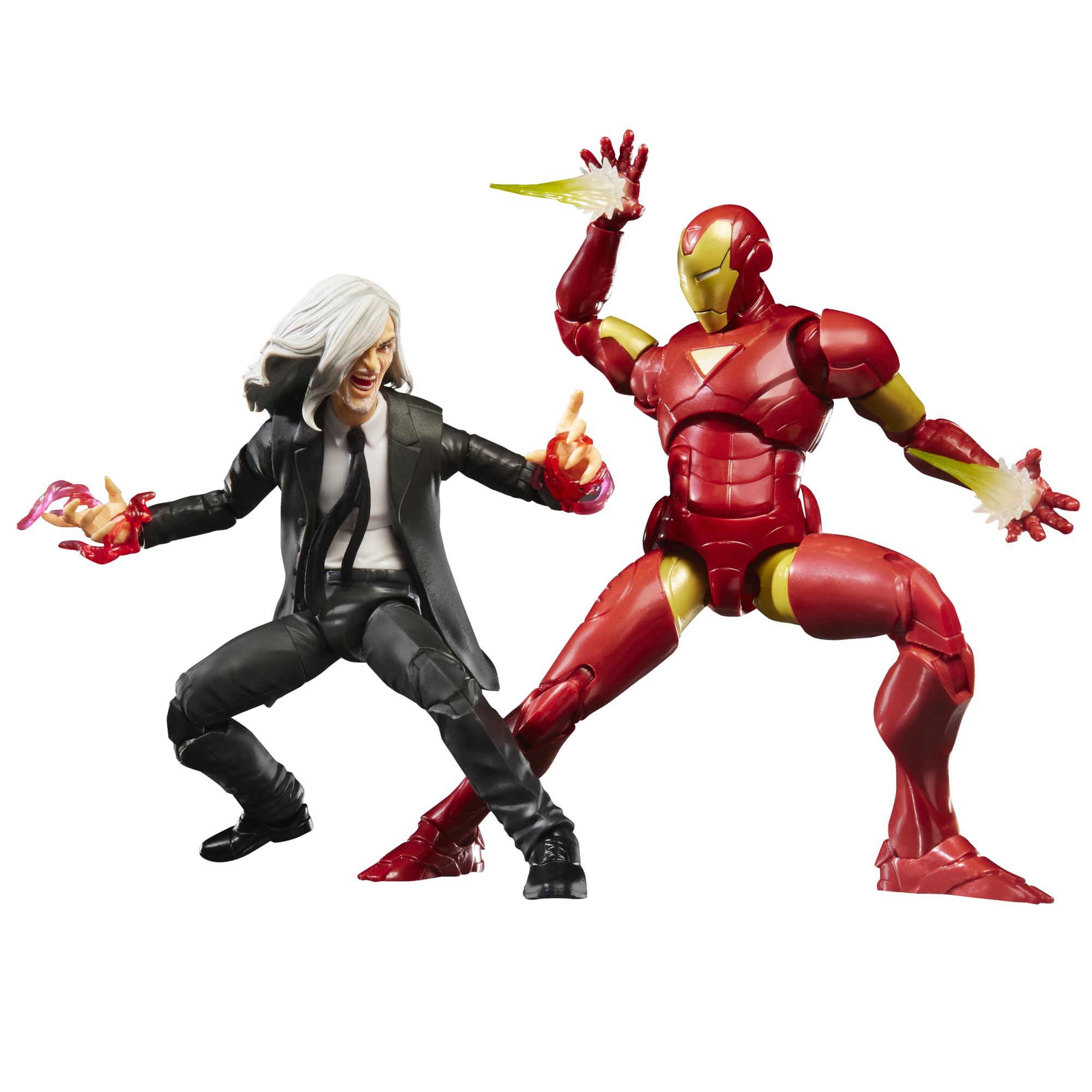 Photos - Action Figures / Transformers MARVEL Legends Series Iron Man  and ’s Mandarin Action Figures G0629 (Extremis)
