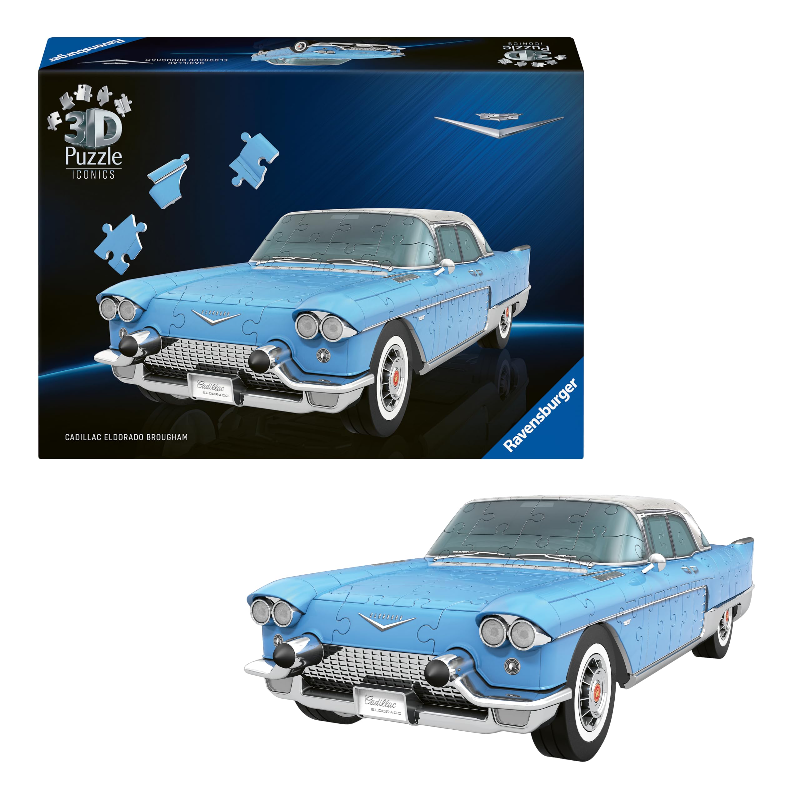 Photos - Jigsaw Puzzle / Mosaic Ravensburger 3D Puzzle Iconics: 12008040 - Iconics Cadillac Eldorado Brougham - Eine wahre Ikone im 3D Puzzle Modellformat 1 