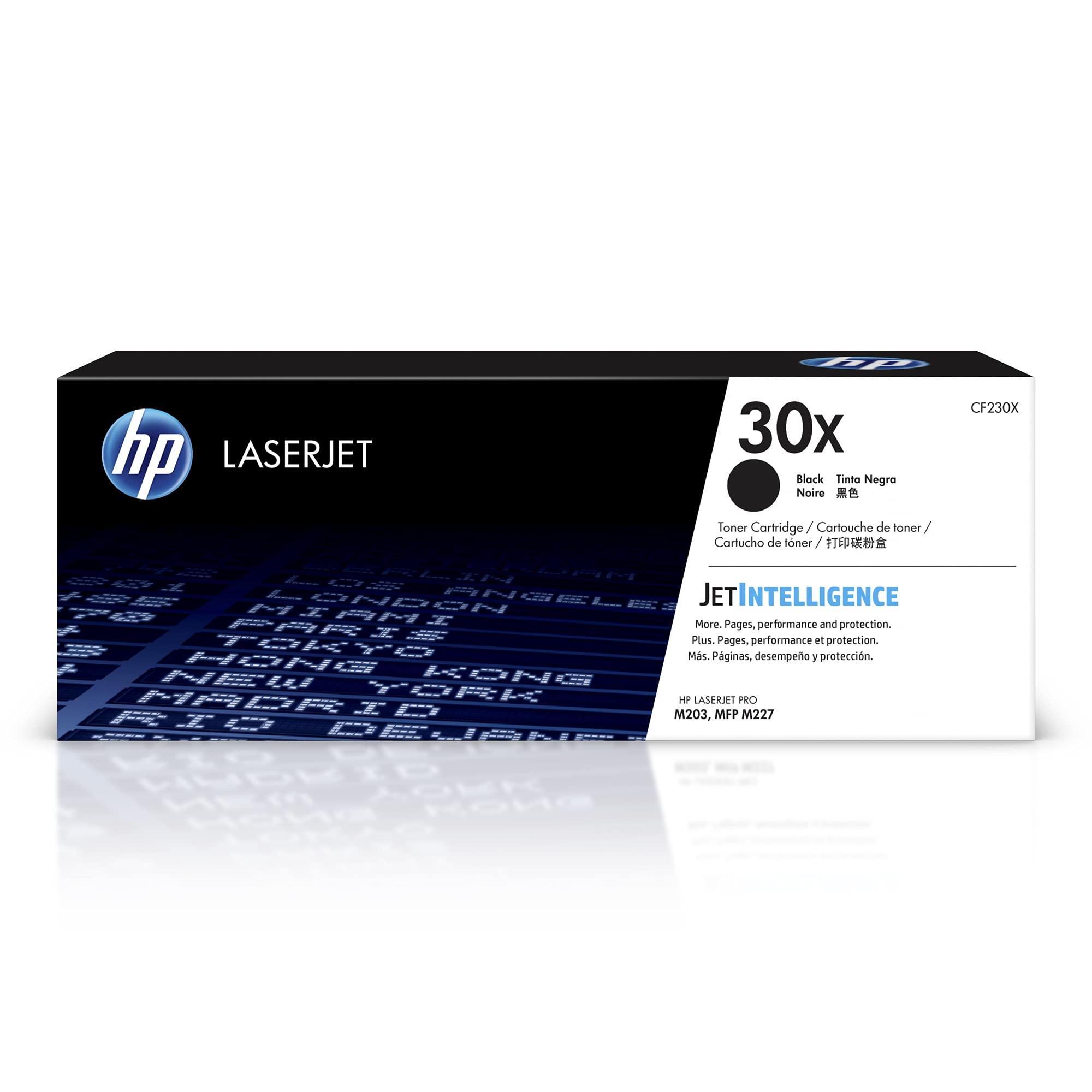 HP 30X (CF230X) Schwarz Original Toner Mit Hoher Reichweite FüR HP Laserjet Pro,