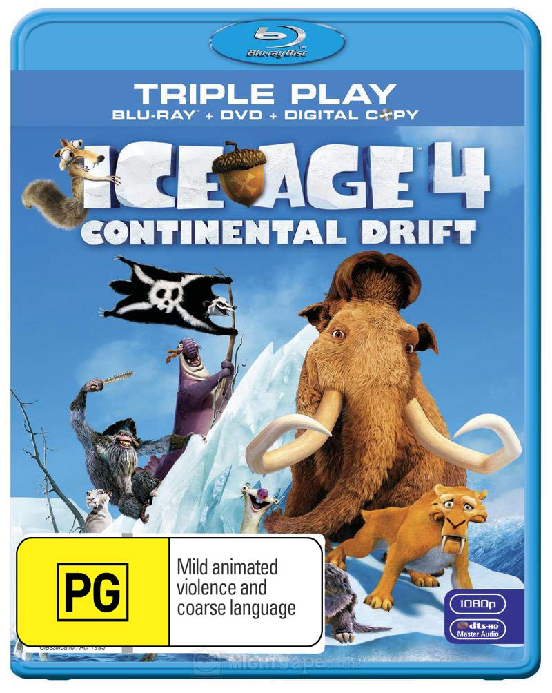 ICE AGE 4 (Blu-ray/DVD/Digital Copy (Blu-ray) EUR 21,15 - PicClick IT