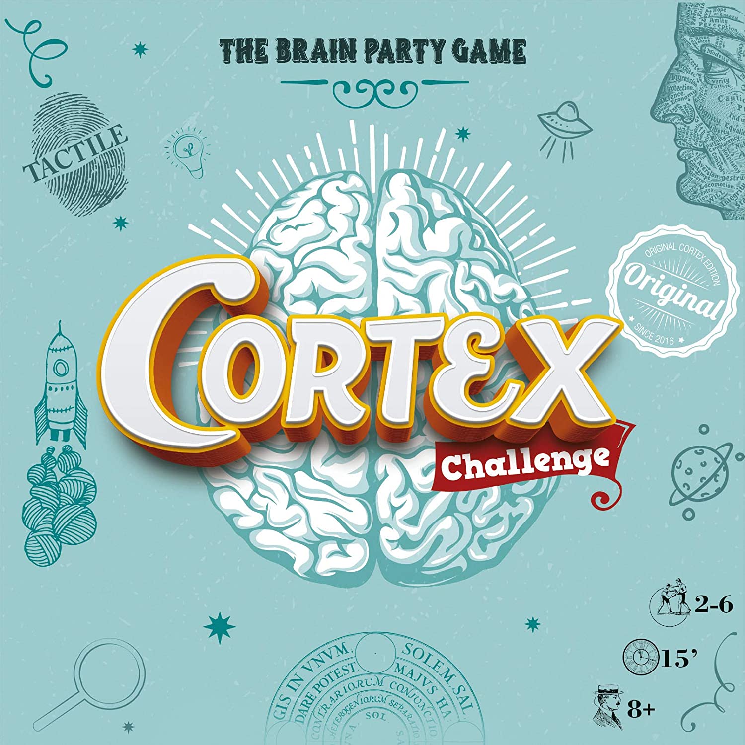 Zygomatic, Cortex Challenge (türkis), Partyspiel, Ratespiel, 2-6 Spieler, Ab 8+ - Bild 6 von 10