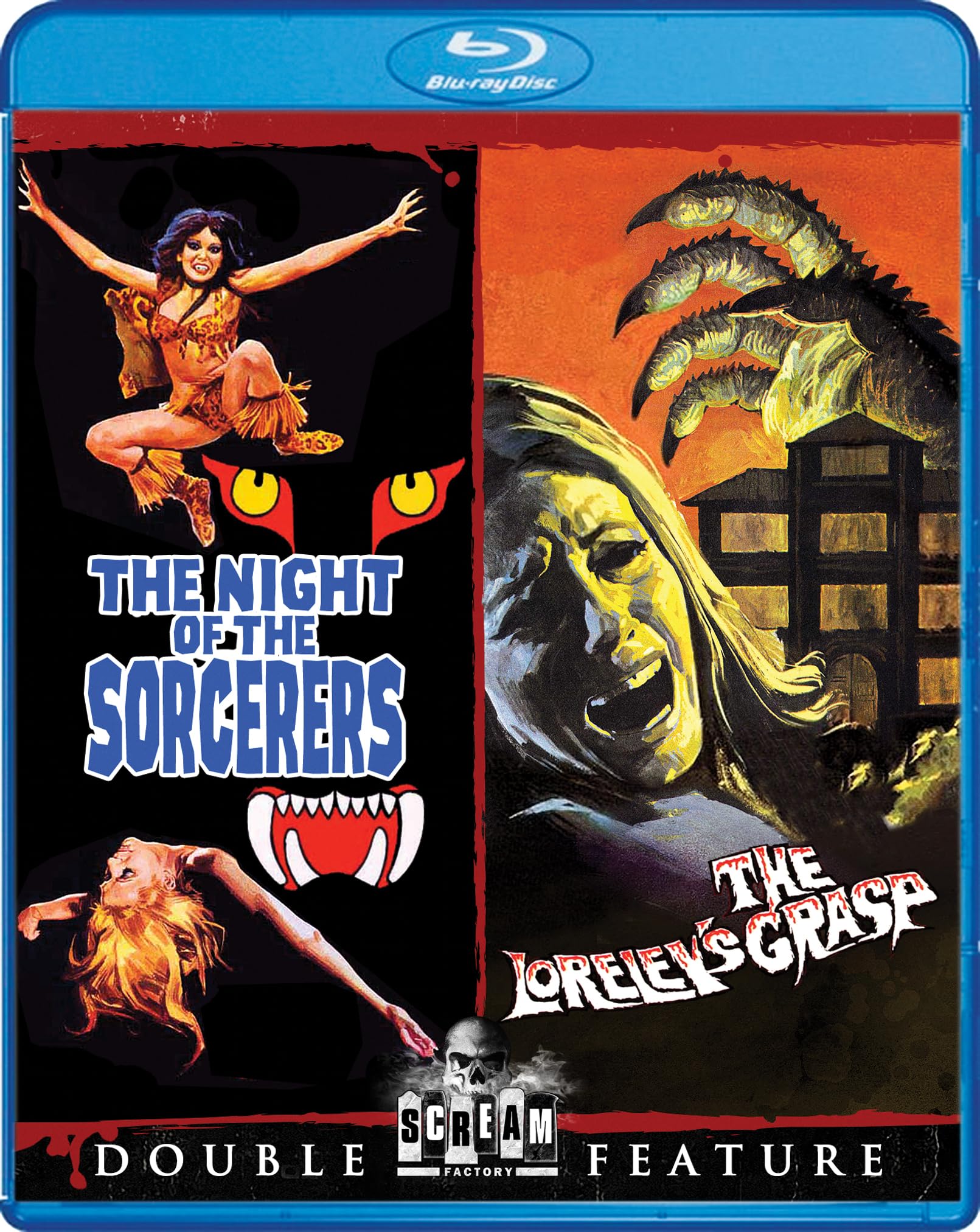 The Night of the Sorcerers / The Loreley's Grasp (Blu-ray)