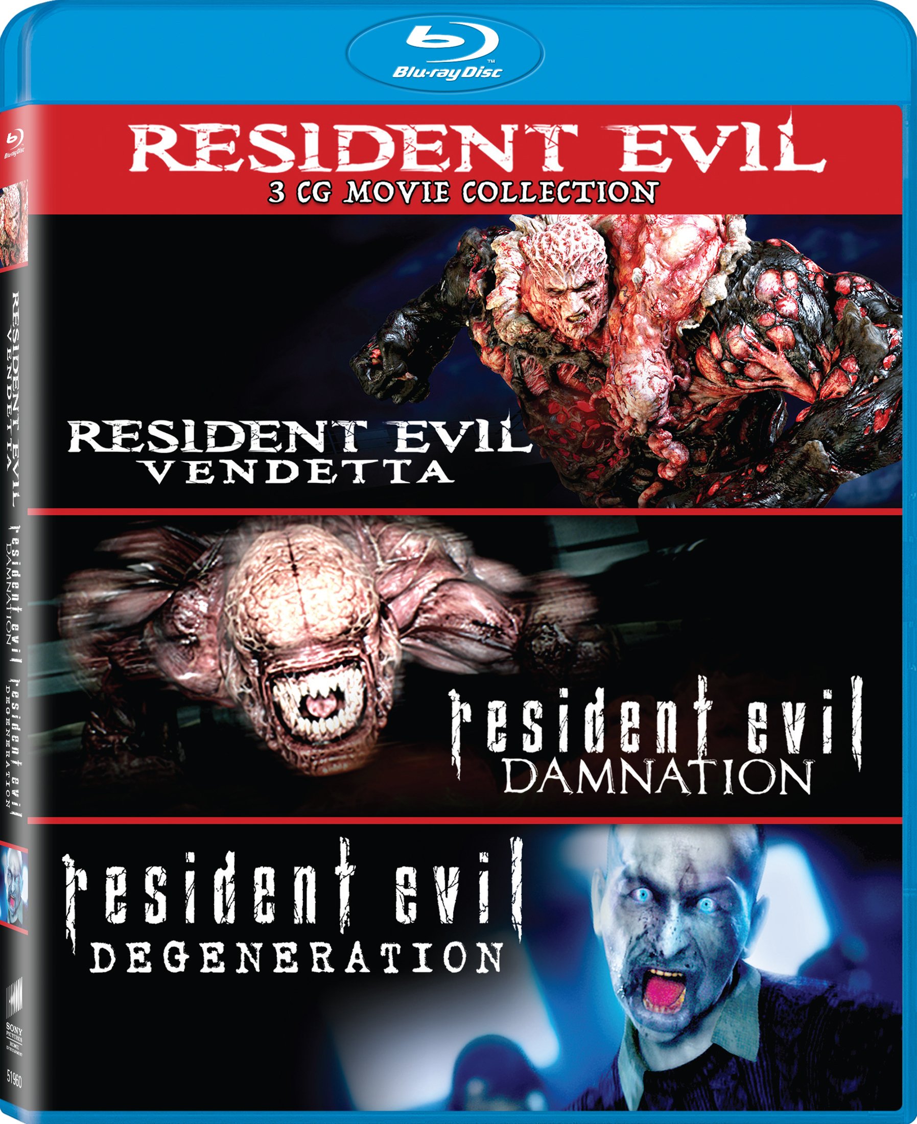 RESIDENT EVIL: DAMNATION / RESIDENT EVIL - RESIDENT EVIL: DAMNATION / RESIDENT EVIL (3 Blu-ray) (Blu-ray)