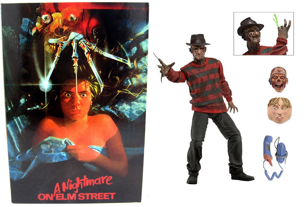 Photos - Action Figures / Transformers NECA Star images 39759 Other License Freddy Action Figure Red/Black/Green ‎39759 