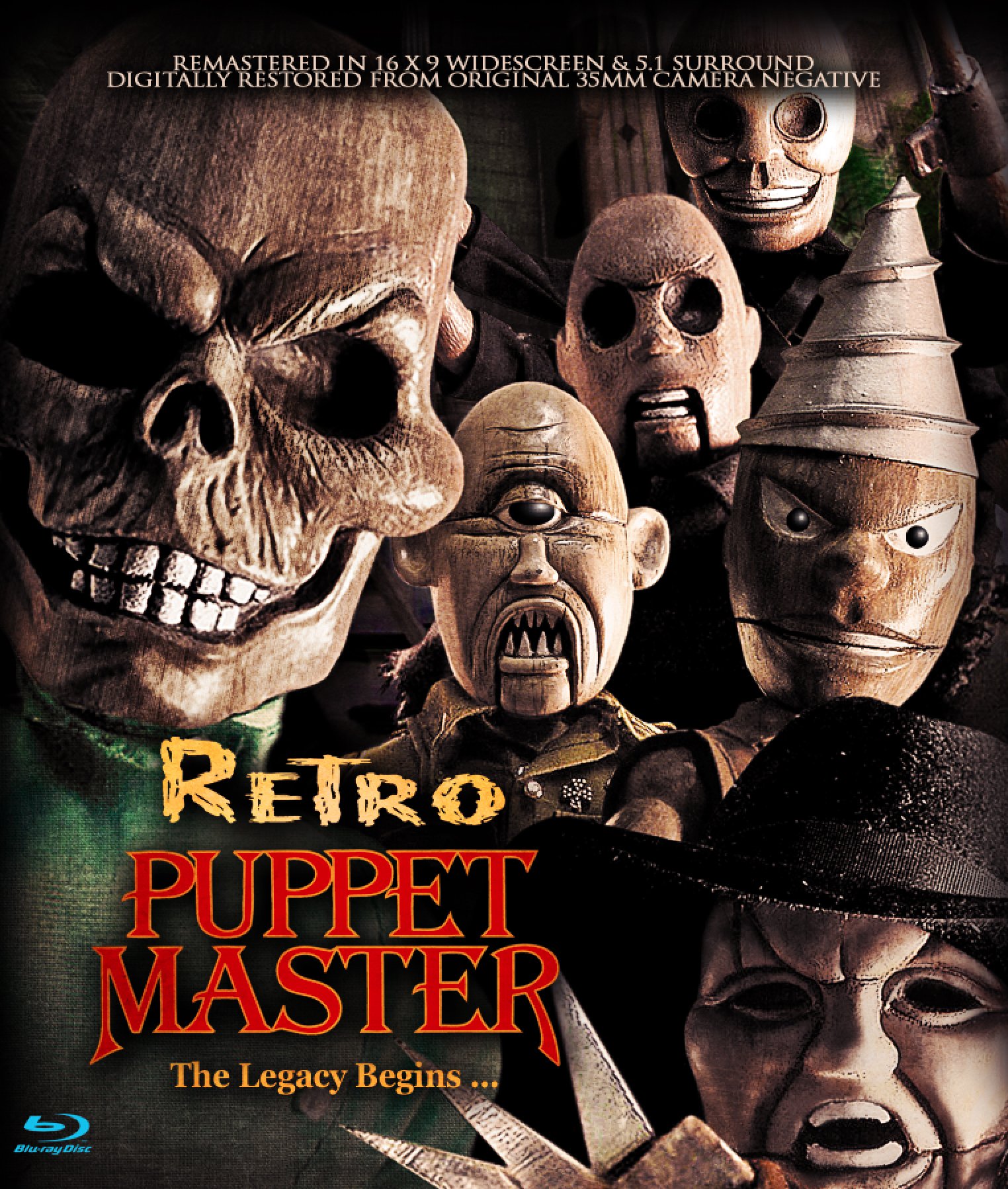 Retro Puppet Master Blu-ray (Blu-ray)