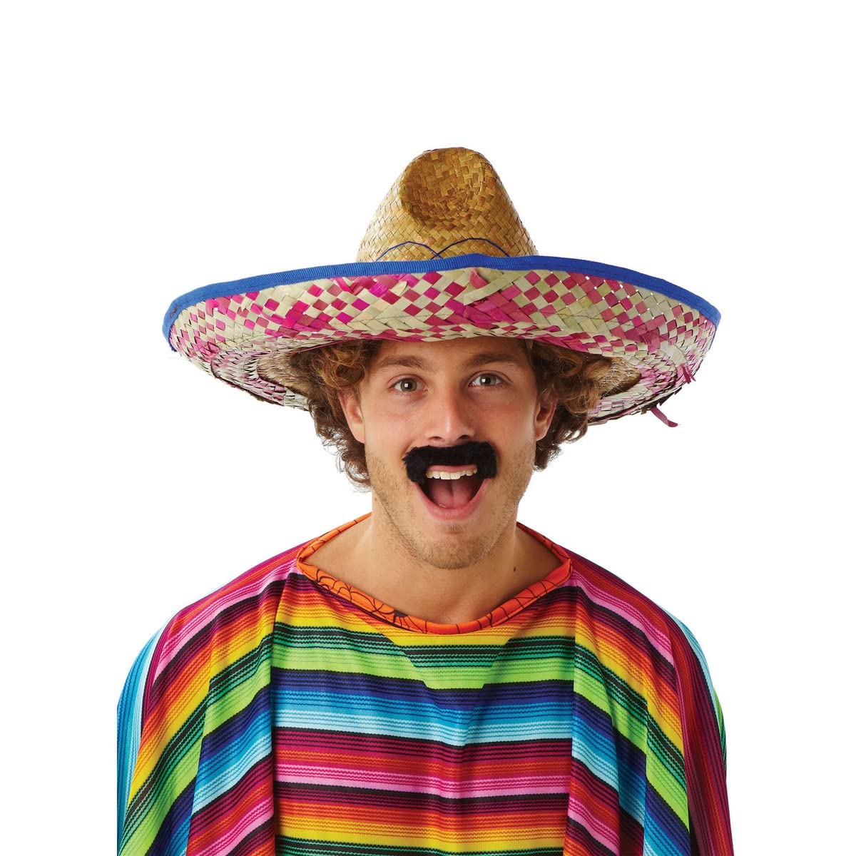 Rubie's Official Desperado Moustache, Adult Costume - One Size