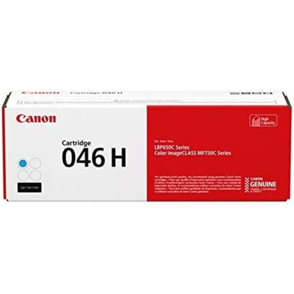 Canon Toner Cartridge 046H C - Cyan - Hohe Reichweite, Xl, 1253C002 High Yield C