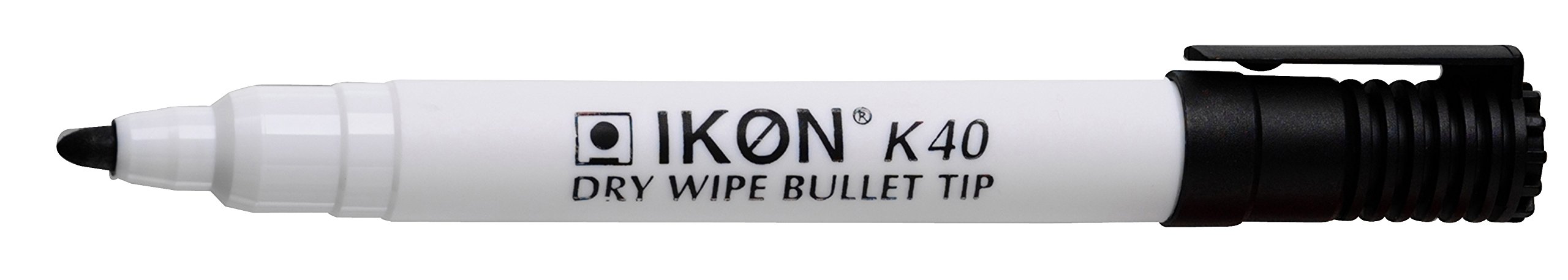 Photos - Other for Computer Hainenko Value Bullet Tip Dry Wipe Marker - Black - Pack of 10 ‎K40-01