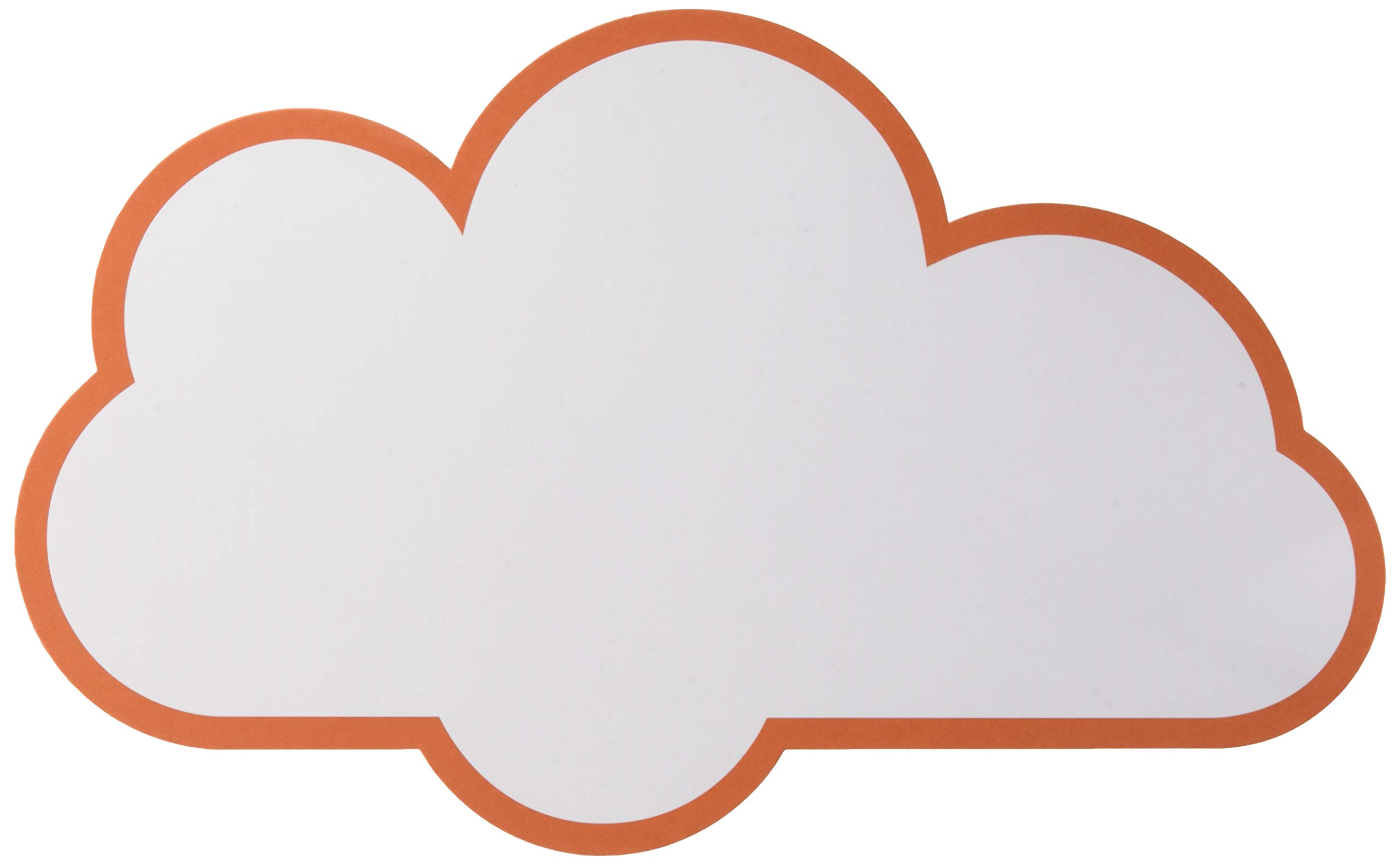 Maul Moderation Cards Cloud, 270 x 430 mm, 150 g/m² Paper, White, 20 Pieces 1 Si
