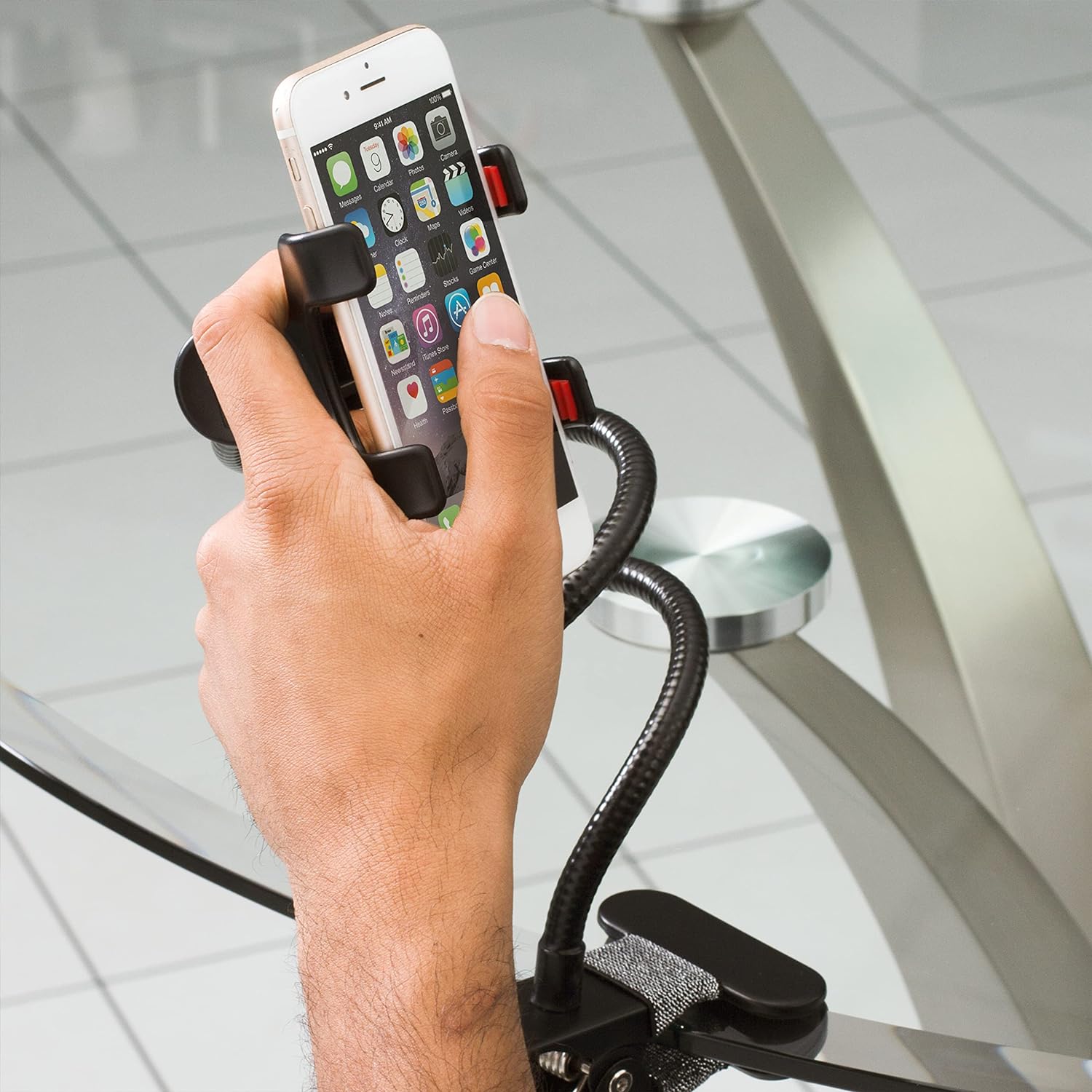 Thumbs Up Lazy Arm Holder for Smartphone Single - Photo 5 sur 7