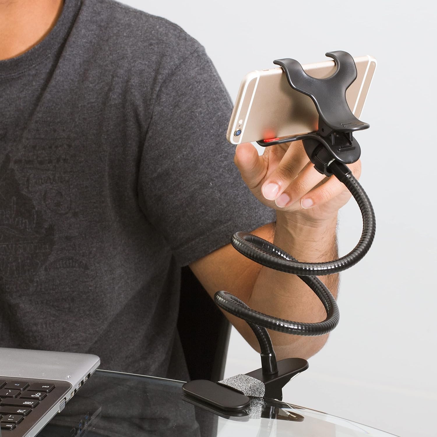 Thumbs Up Lazy Arm Holder for Smartphone Single - Photo 4 sur 7