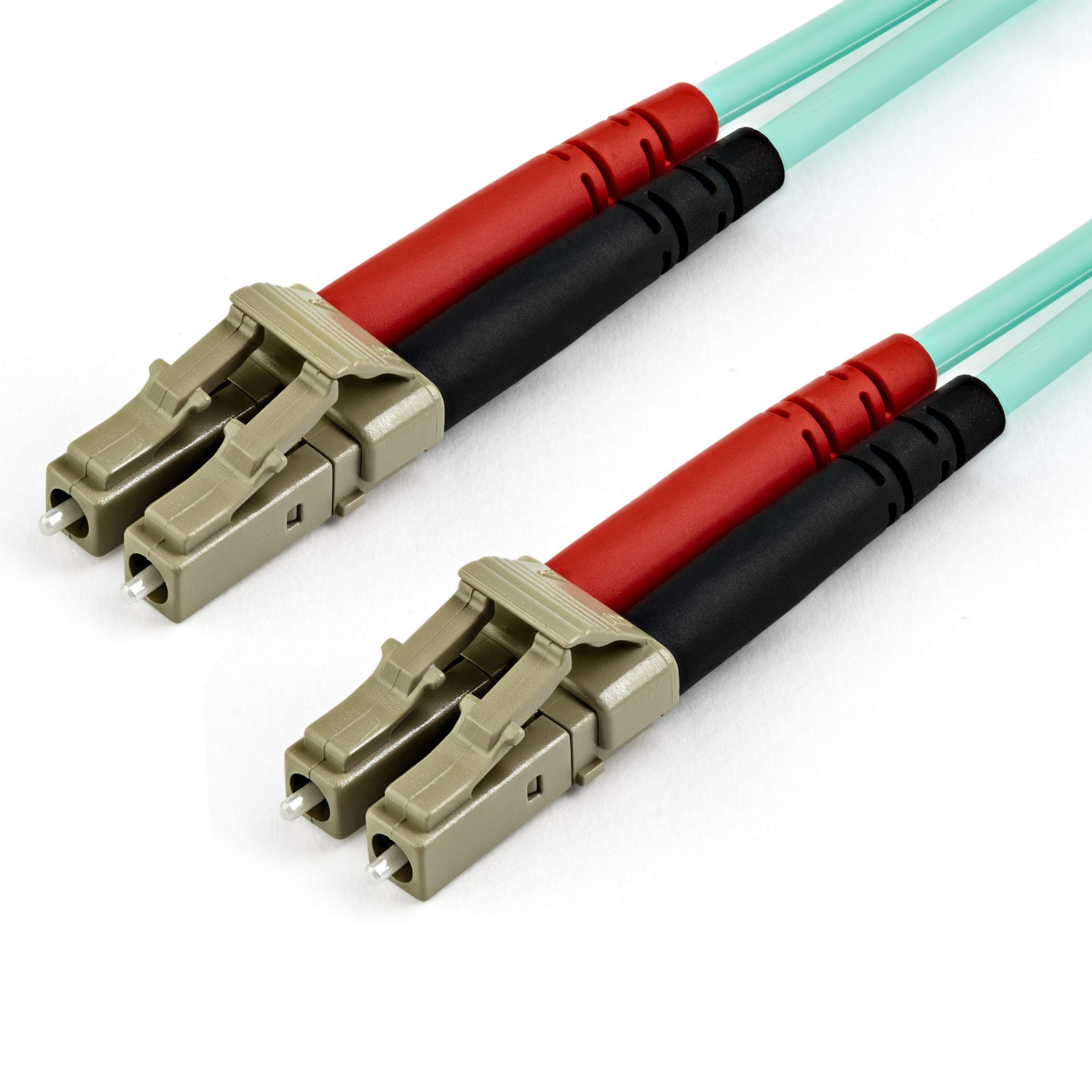 StarTech.com Многомодовый волоконно-оптический кабель OM4 длиной 15 м (50 футов) от LC/UPC к LC/UPC, 50/125