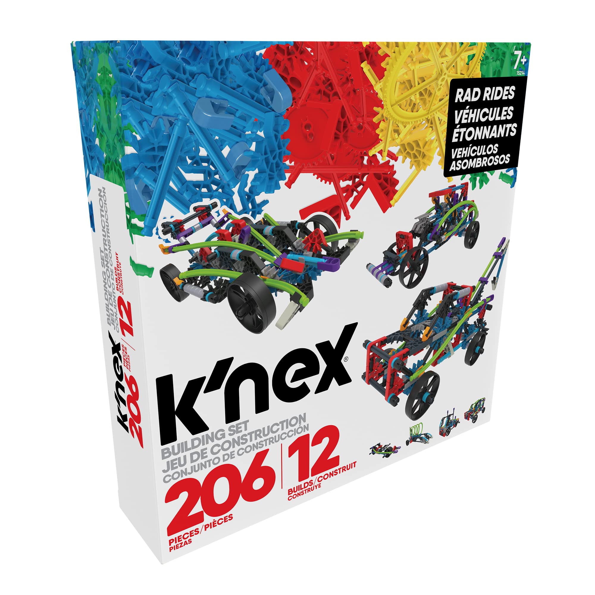 K'NEX Rad Rides Building Set 12 Model Educational Fun and Construction Toys - Picture 1 of 10