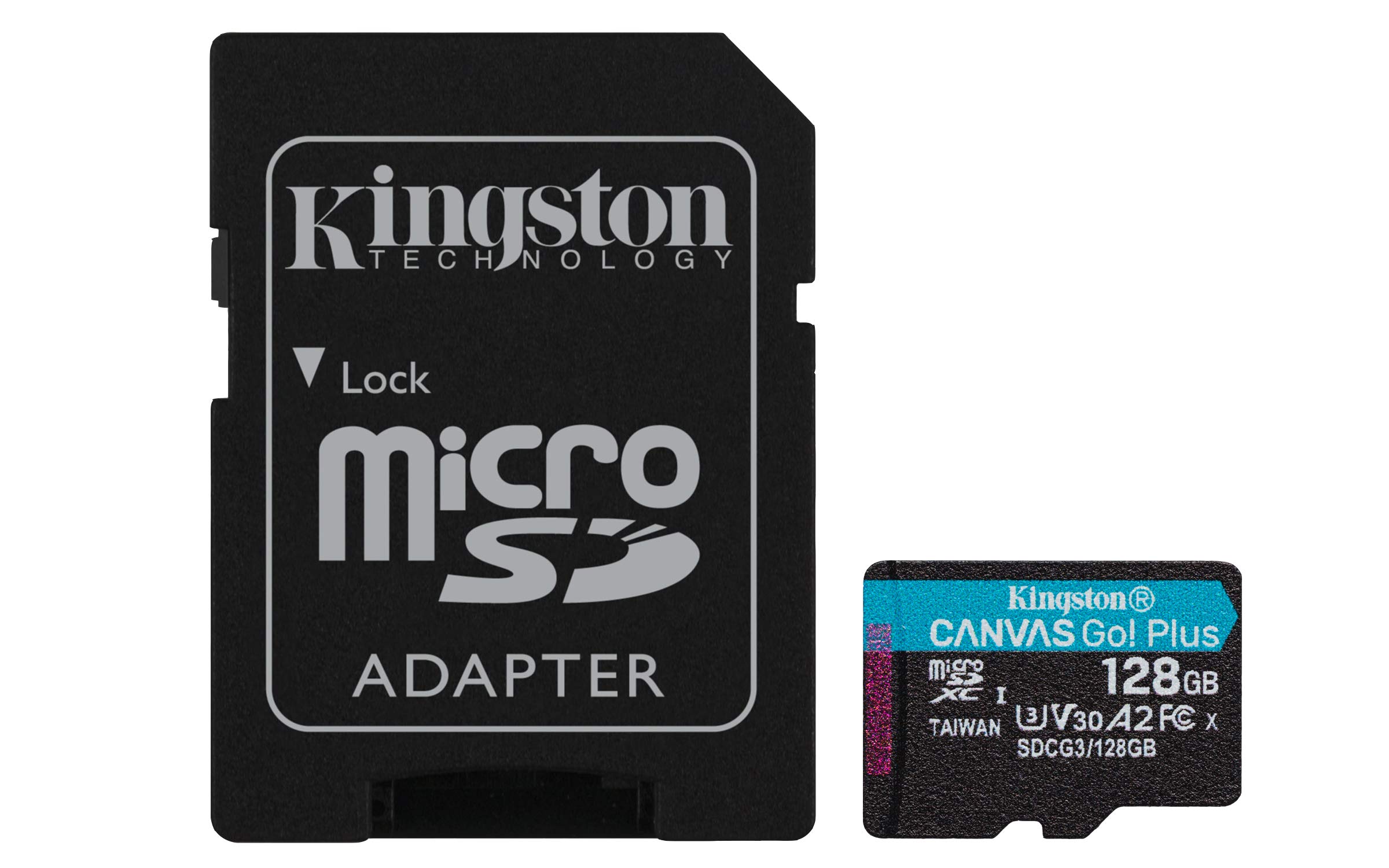 Kingston Canvas Go! Plus - Flash Memory Card (Microsdxc To Sd Adapt... NEU