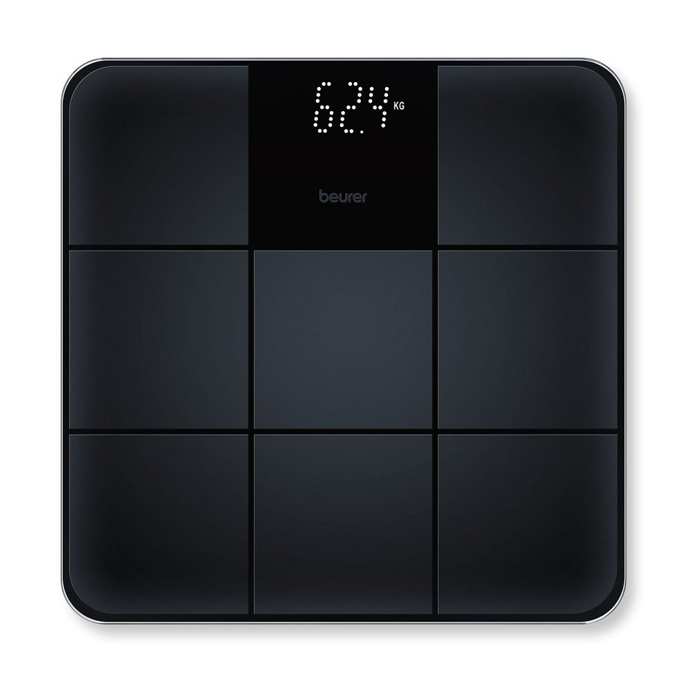 Цифровые весы для ванной комнаты Beurer Gs235 Черные НОВЫЕ