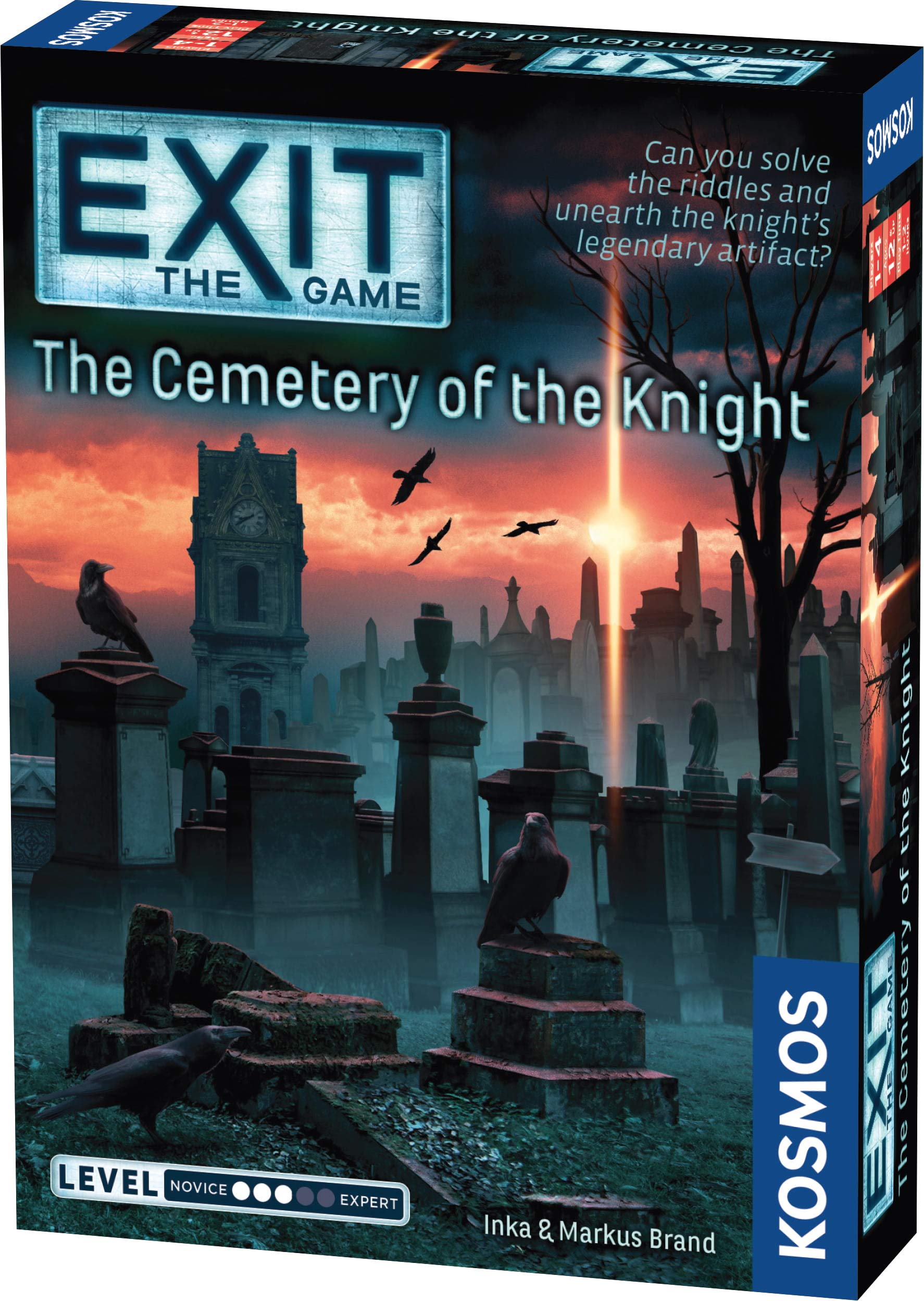 Photos - Board Game Thames & Kosmos  EXIT: The Cemetery Of The Knight – Level: 3/5 - Unique E 