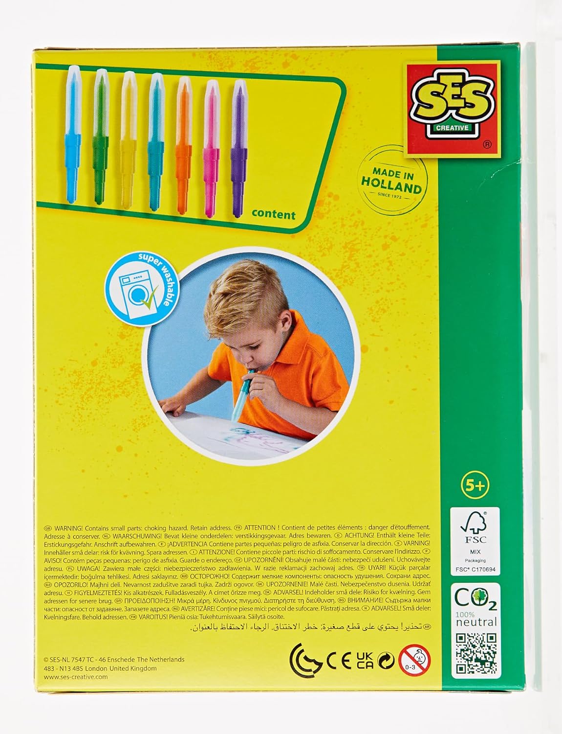 SES Creative 00275 - Blow Airbrush Pens, Set of 7 Color Transi (Importación USA) - Imagen 7 de 10