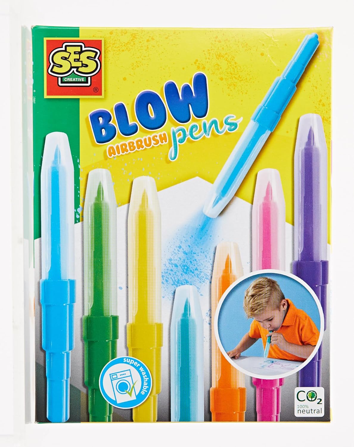 SES Creative 00275 - Blow Airbrush Pens, Set of 7 Color Transi (Importación USA) - Imagen 6 de 10