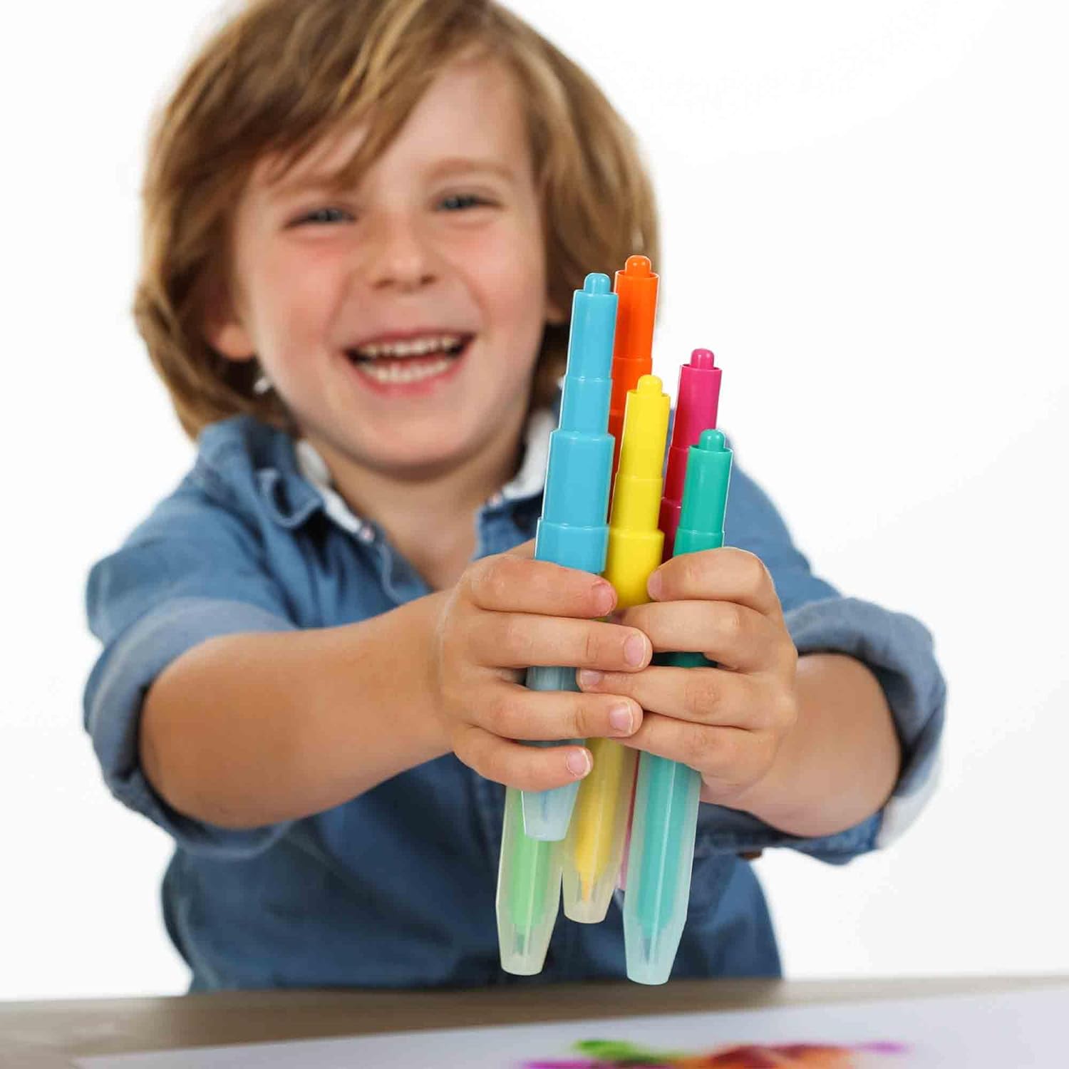 SES Creative 00275 - Blow Airbrush Pens, Set of 7 Color Transi (Importación USA) - Imagen 4 de 10