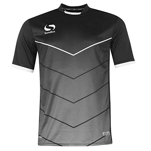 Футболка-шорты Sondico Unisex Kids Precision Pre Match 11 лет Черная