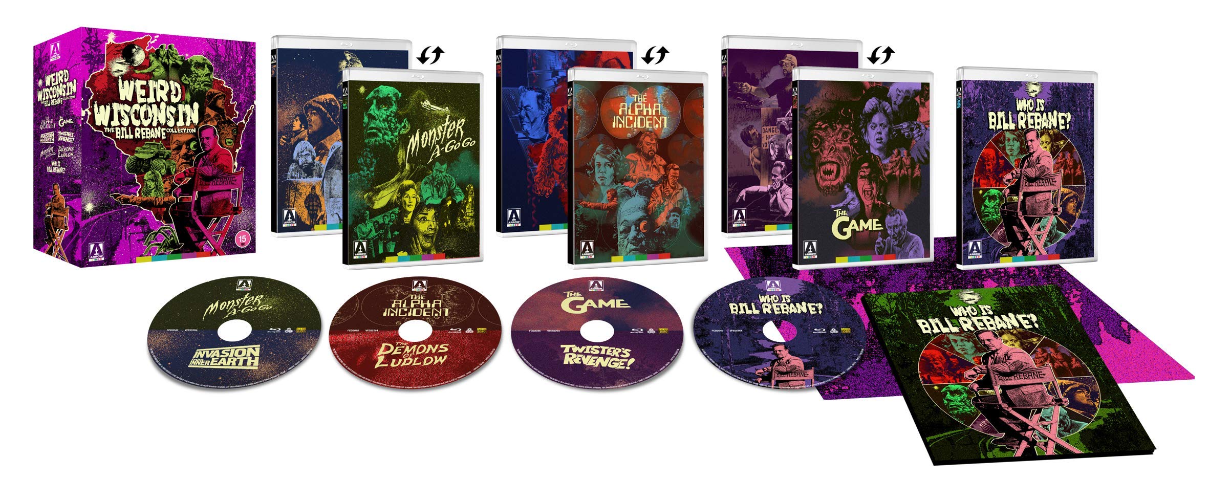 Weird Wisconsin: The Bill Rebane Collection Limited Edition  (No Dutch version) (Blu-ray)