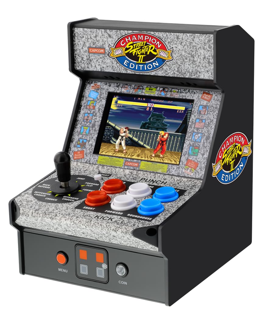 Мини-игровой автомат My Arcade Street Fighter II - Настольная аркада с микроплеером 19590₽