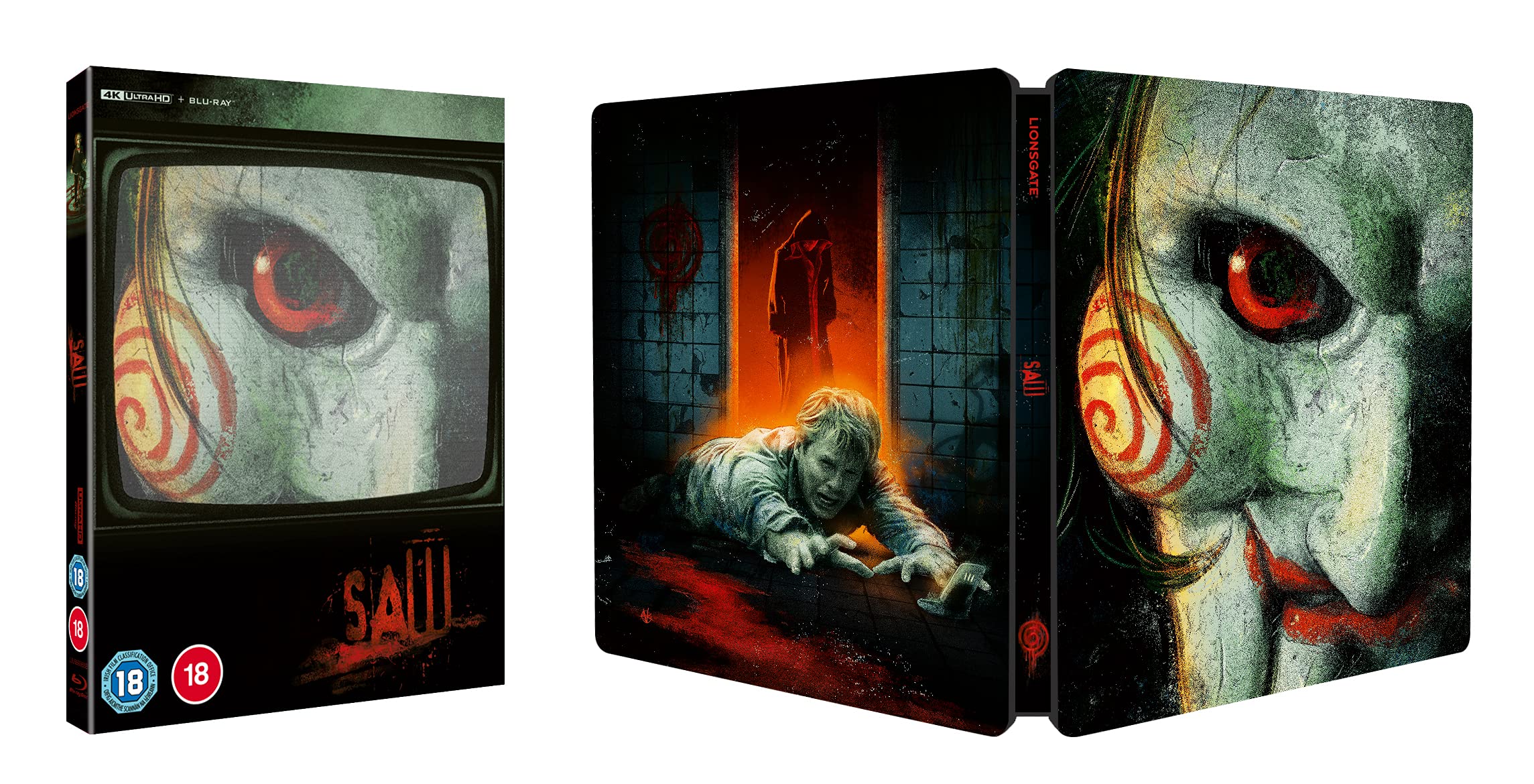 Saw Limited Edition 4K UHD Steelbook (4K Ultra HD)