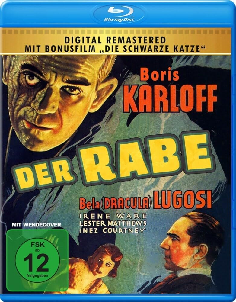 Der Rabe - in HD neu abgetastet (inkl. Bonusfilm Die schwarze Katze) (Blu-ray)